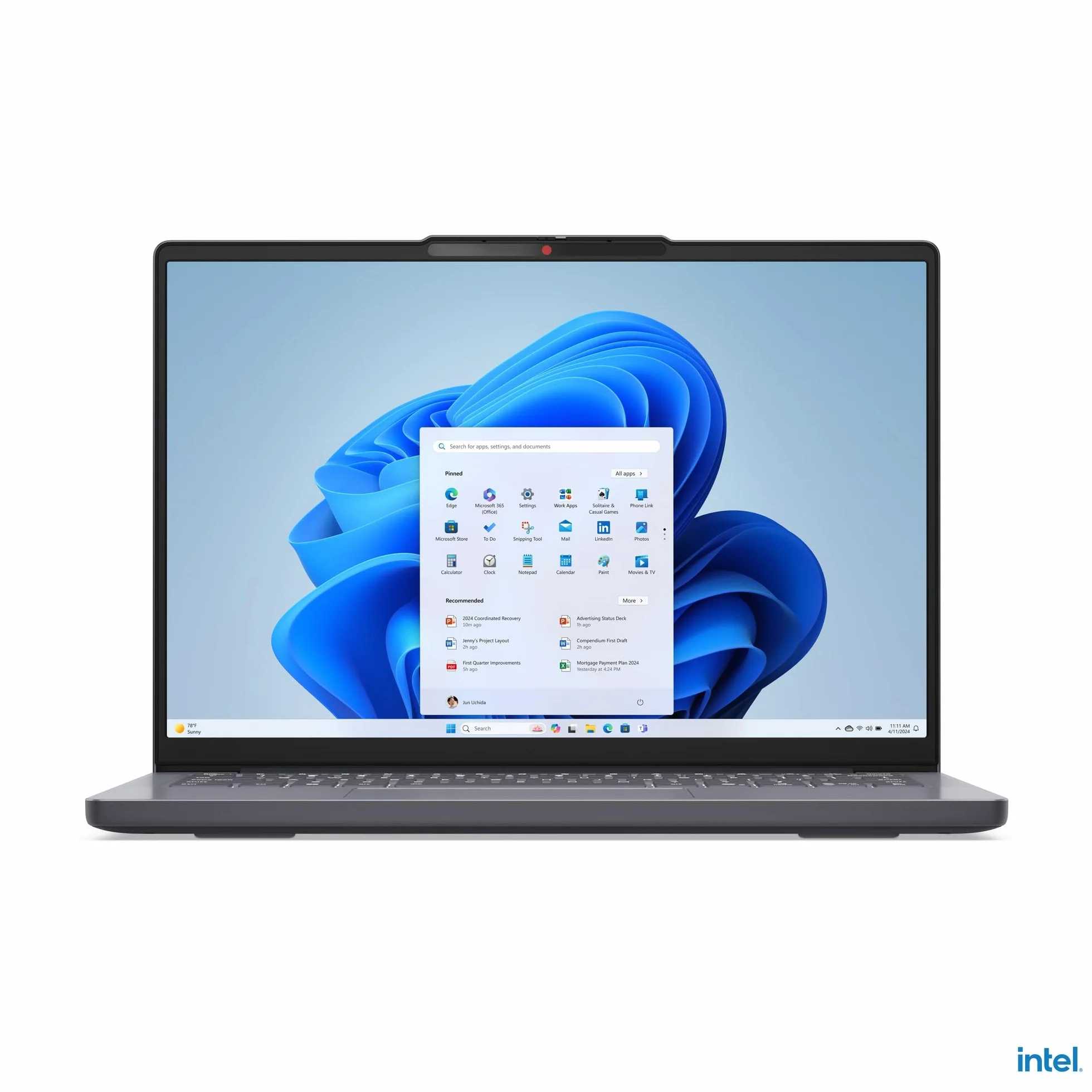 Lenovo IdeaPad Slim 3 14IRH10 Ordinateur Portable 14" WUXGA Intel Core i7-13620H RAM 16Go SSD 512Go Intel UHD Graphics Windows 11 Home Clavier AZERTY Français Gris