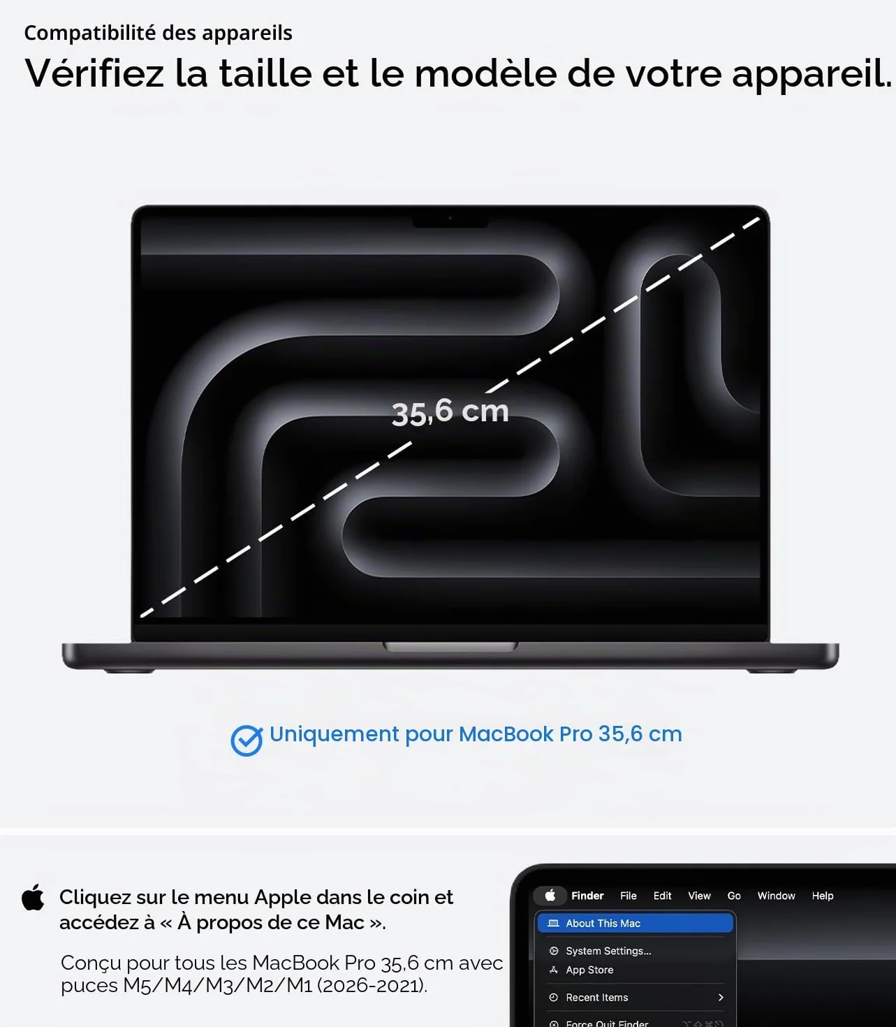 Spigen Urban Fit Coque MacBook Pro 14 Pouces M5 Pro Max 2026 M4 M3 M2 M1 2025-2021 Étui Tricot Premium Noir