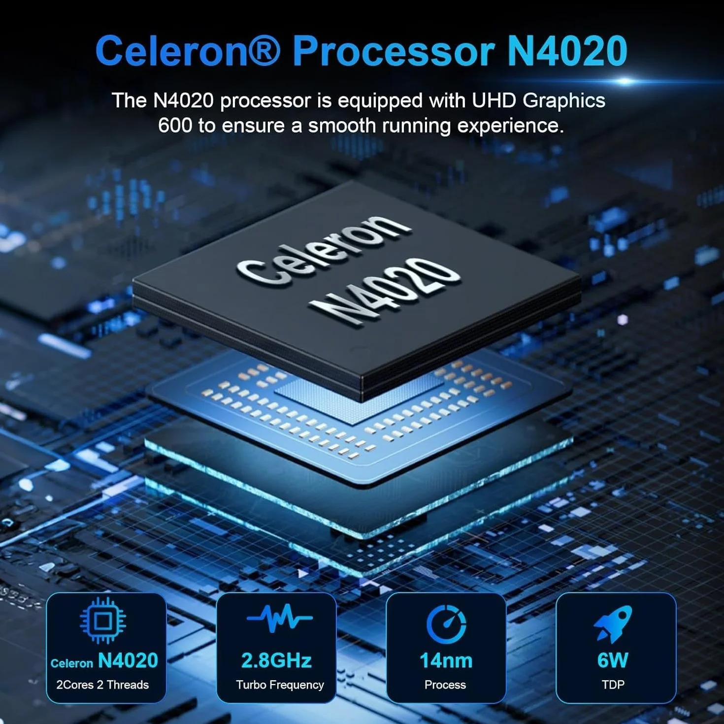PINSTONE 11,6 Pouces Ordinateur Portable Celeron N4020 6 Go RAM 128 Go SSD Tactile Pliable 360° WiFi Bluetooth 4.2 Mini HDMI Argent