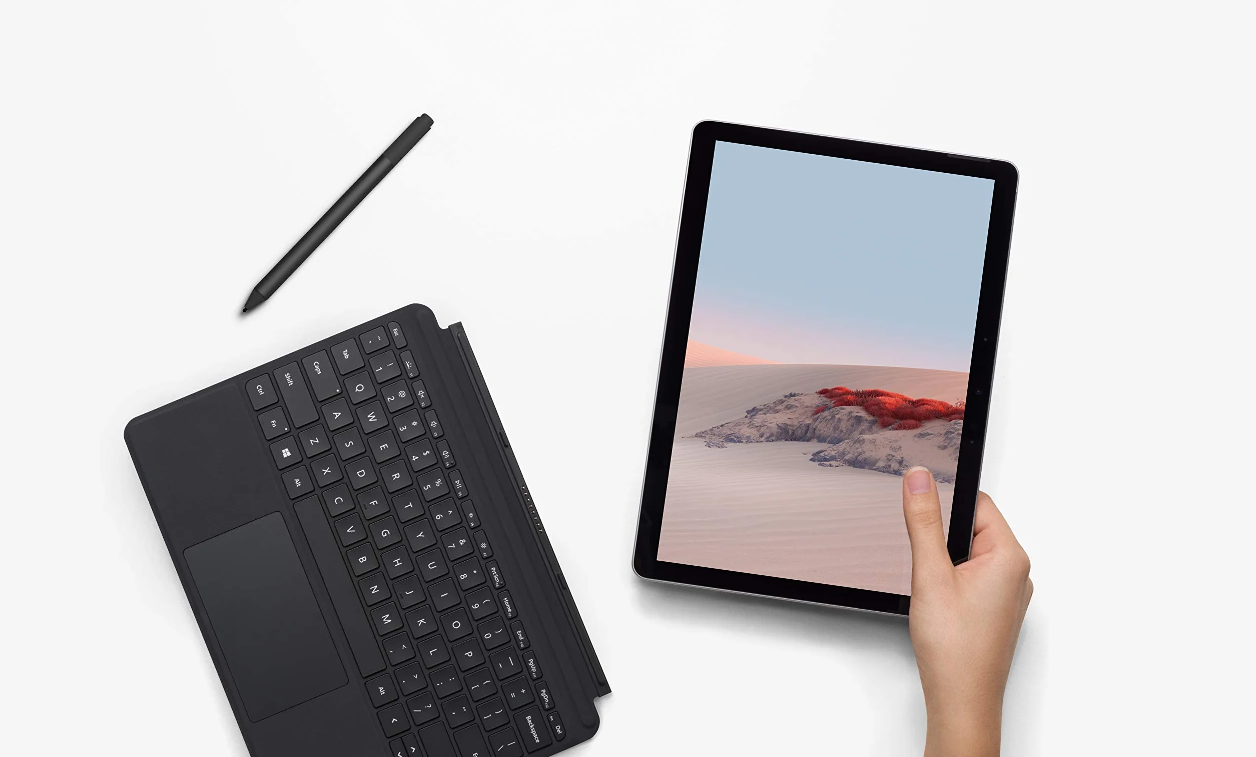 Microsoft Surface Go Type Cover AZERTY Français Noir Reconditionné