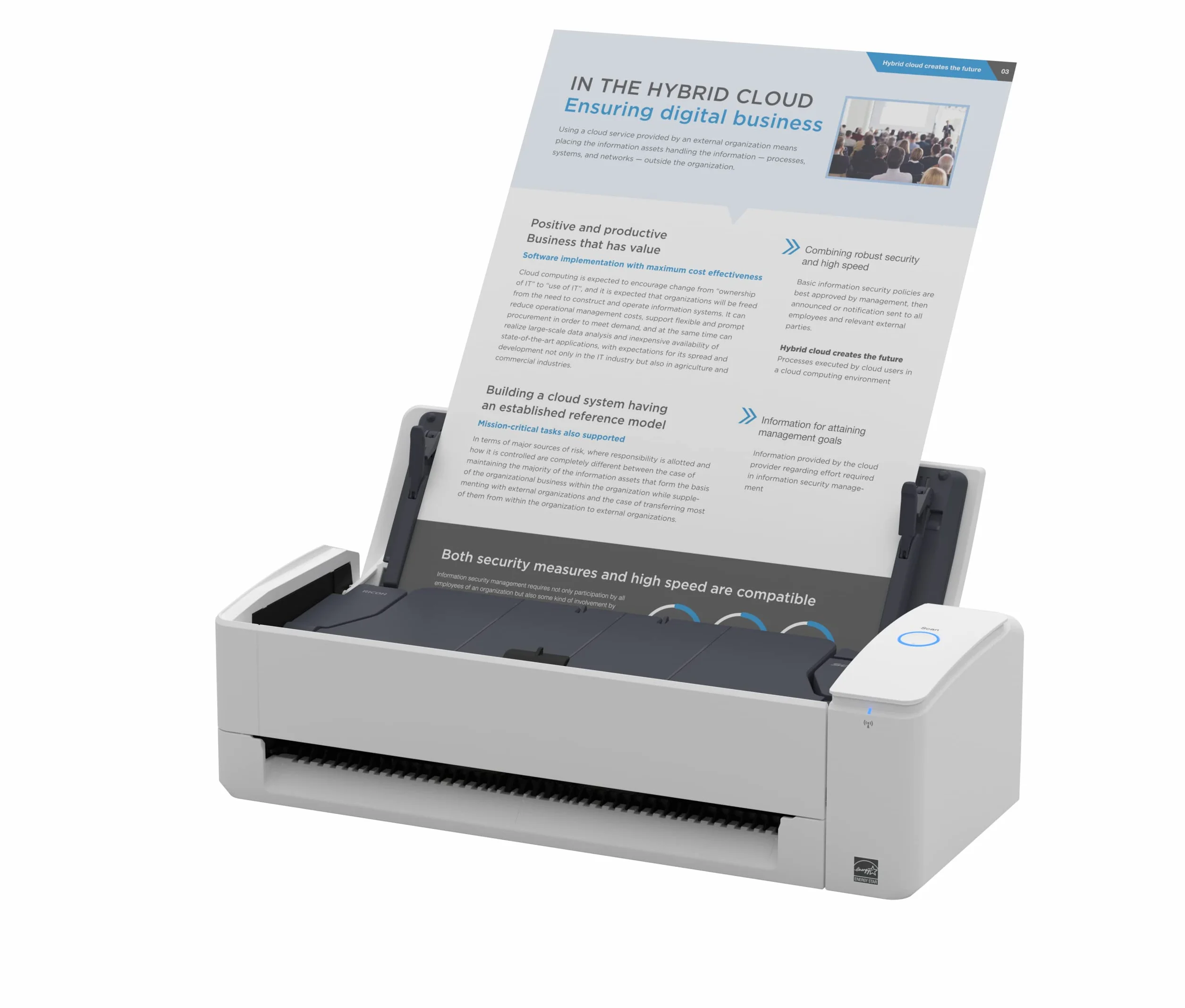 ScanSnap iX1300 Scanner Document Automatique Blanc A4 Recto Verso USB 3.2 WiFi