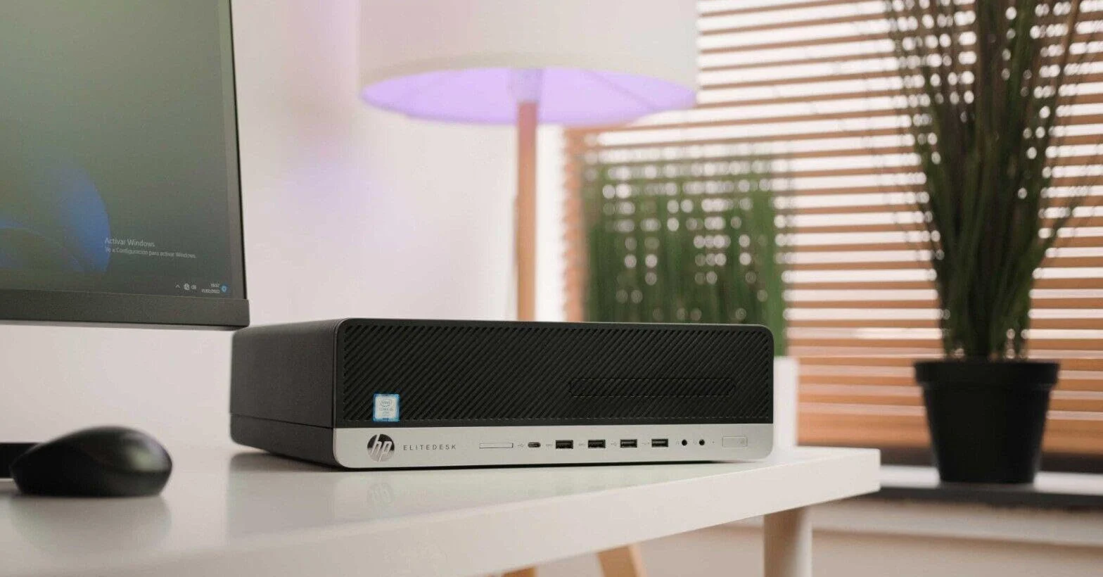 HP EliteDesk 800 G3 SFF Ordinateur de bureau Intel Core i5-6600 16 Go RAM SSD 256 Go WiFi Bluetooth Windows 11 Pro Reconditionné