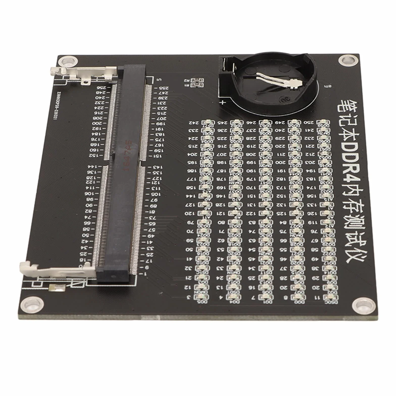 Carte de Test de Mémoire DDR4, Diagnostic de Panne 105 LED pour Ordinateur Portable