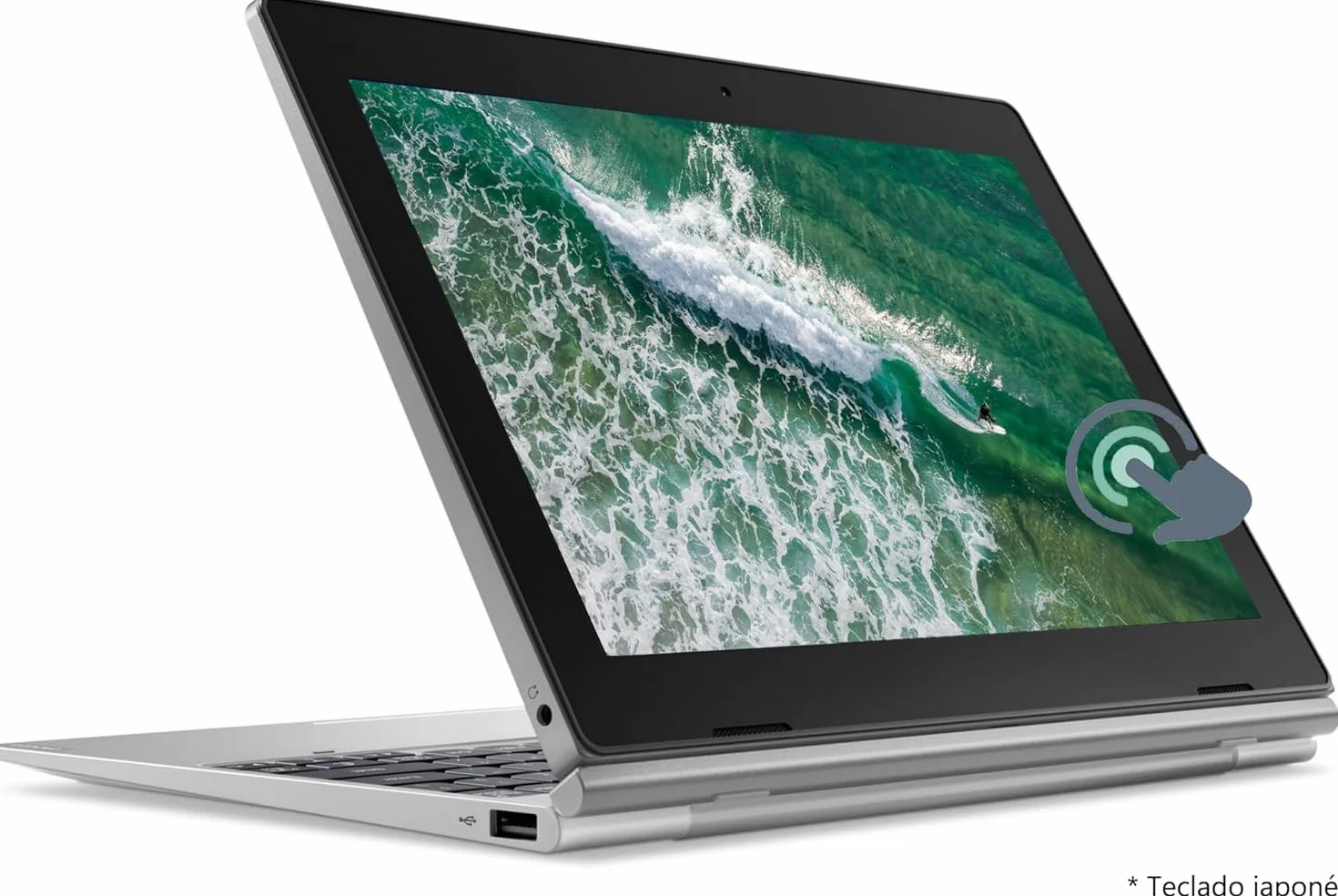 Lenovo IdeaPad D330-10IGM Portable 2 en 1 Écran Tactile Clavier Intel Celeron N4000 64 Go SSD 4 Go RAM 10,1" Windows 11 Pro Rénové