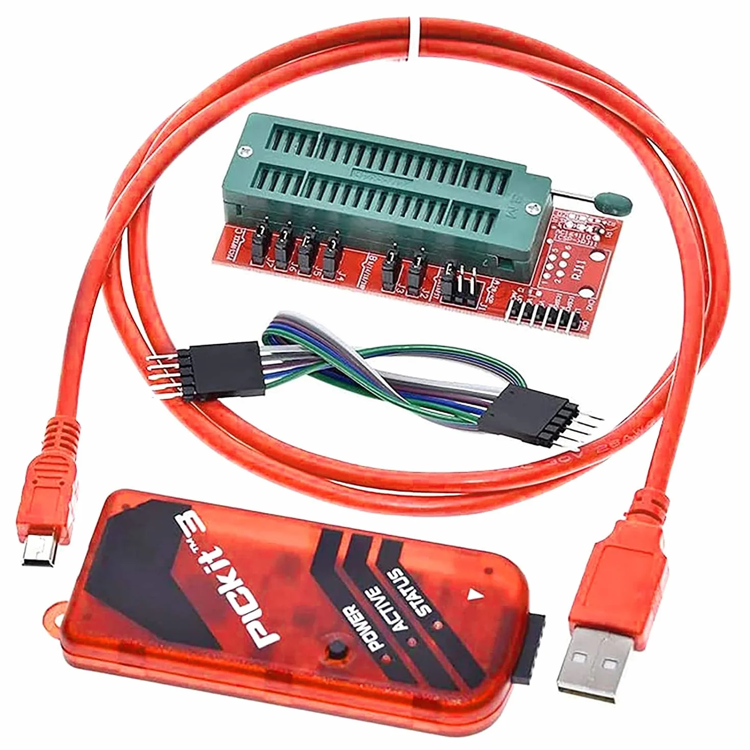 Pickit Kit 3 programmateur PIC développement débogage logiciel matériel PC