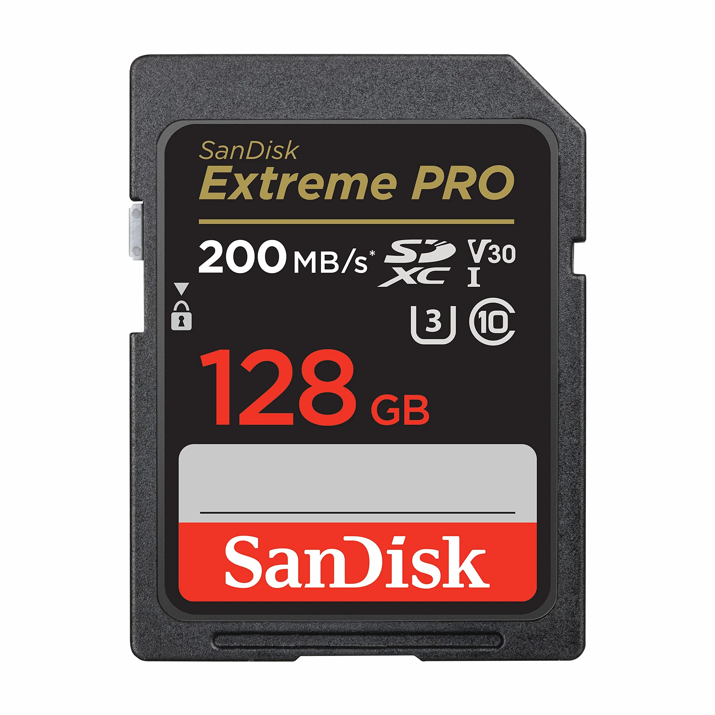 SanDisk Extreme PRO 128 Go Carte SDXC UHS-I U3 V30 200 Mo/s