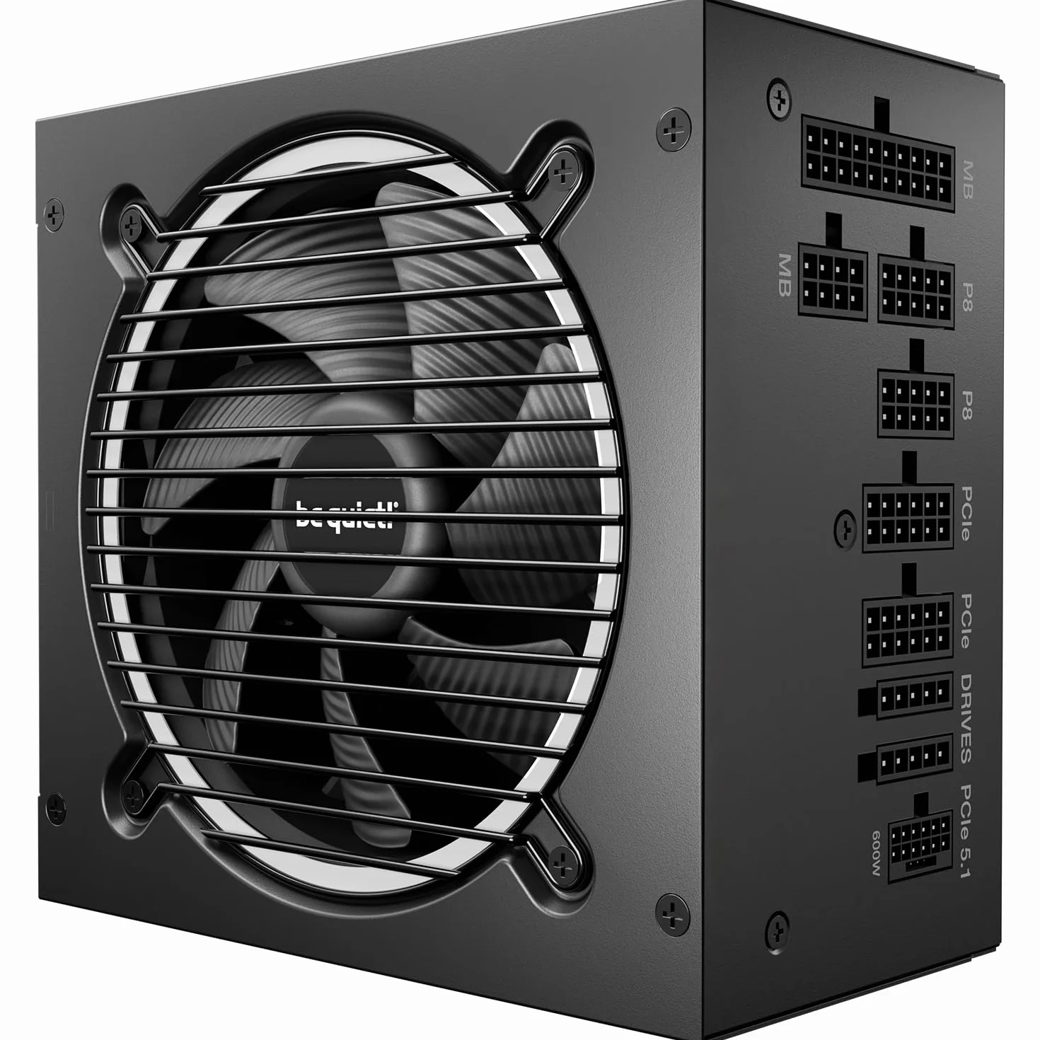 be quiet! Pure Power 13 M 850W Bloc d'Alimentation 80 Plus Gold ATX 3.1 PCIe 5.1 Ventilateur Semi-Passif 120 mm