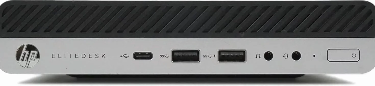 HP EliteDesk 800 G4 Mini PC Intel i5-8400T 16 Go DDR4 SSD 240 Go Windows 11 Professionnel Reconditionné