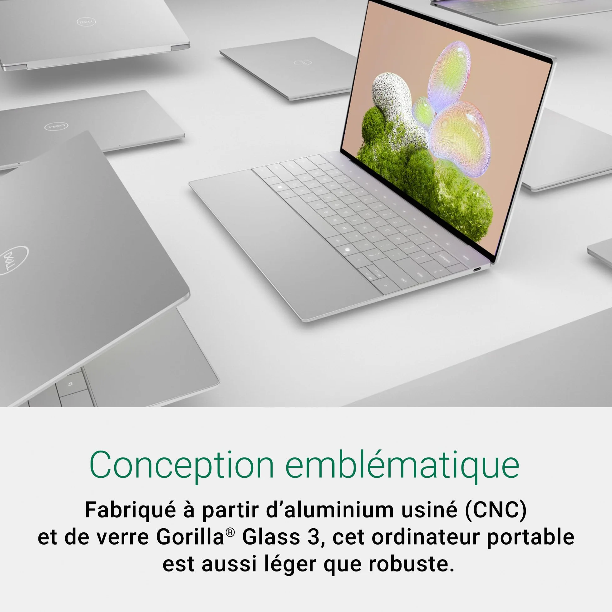 Dell XPS 13 9350 PC Portable 13.4" FHD+ 120 Hz Intel Core Ultra 7 Intel Evo Edition 32 Go RAM 1 To SSD Intel Arc Windows 11 Home Clavier rétroéclairé AZERTY