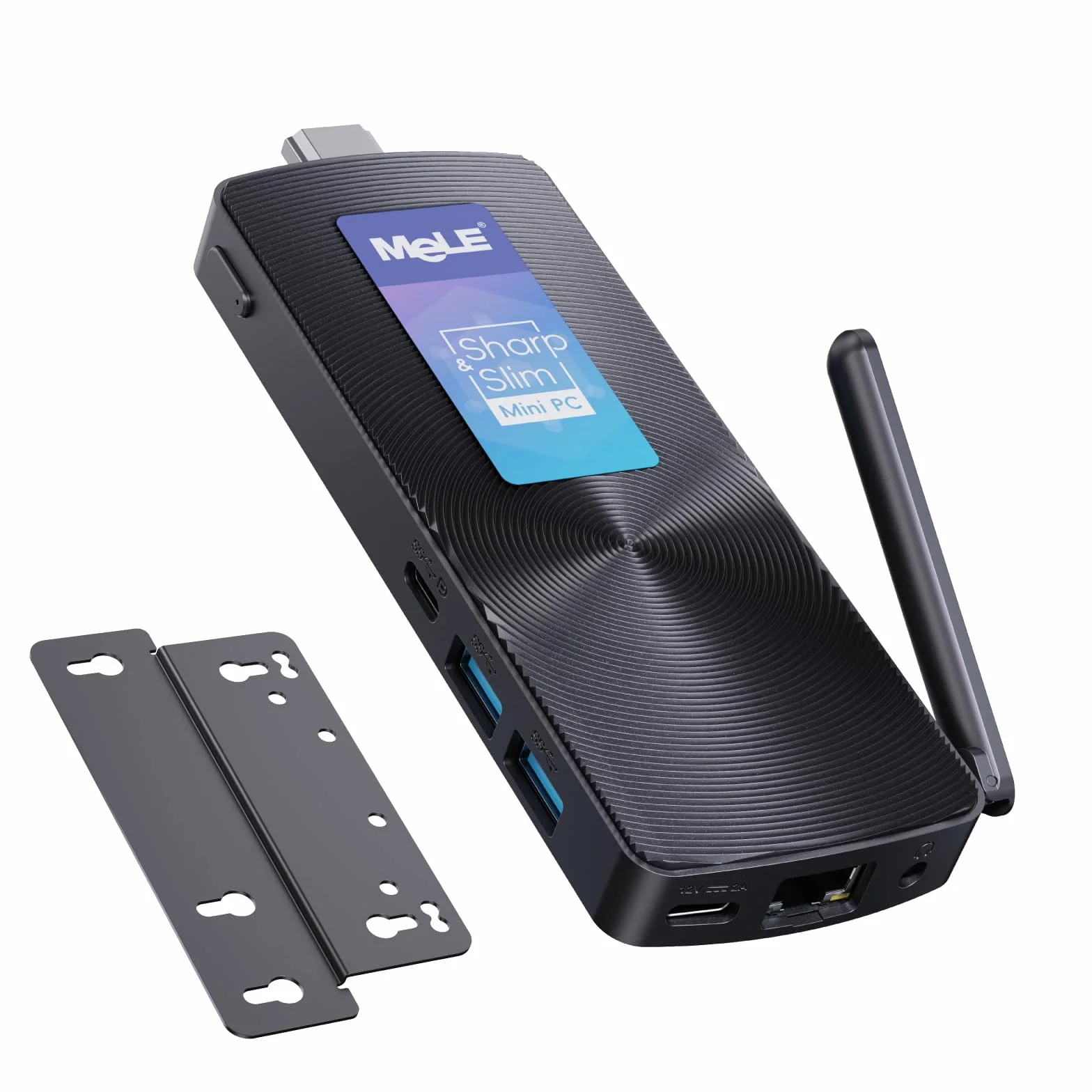 MeLE PCG02 PC Stick Fanless N100 8GB 128GB Sans OS Linux Ubuntu
