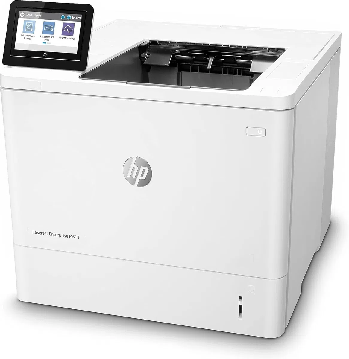 HP LaserJet Enterprise M611dn Imprimante A4 monofonction Noir et Blanc Recto Verso Automatique 61 ppm USB Gigabit Ethernet