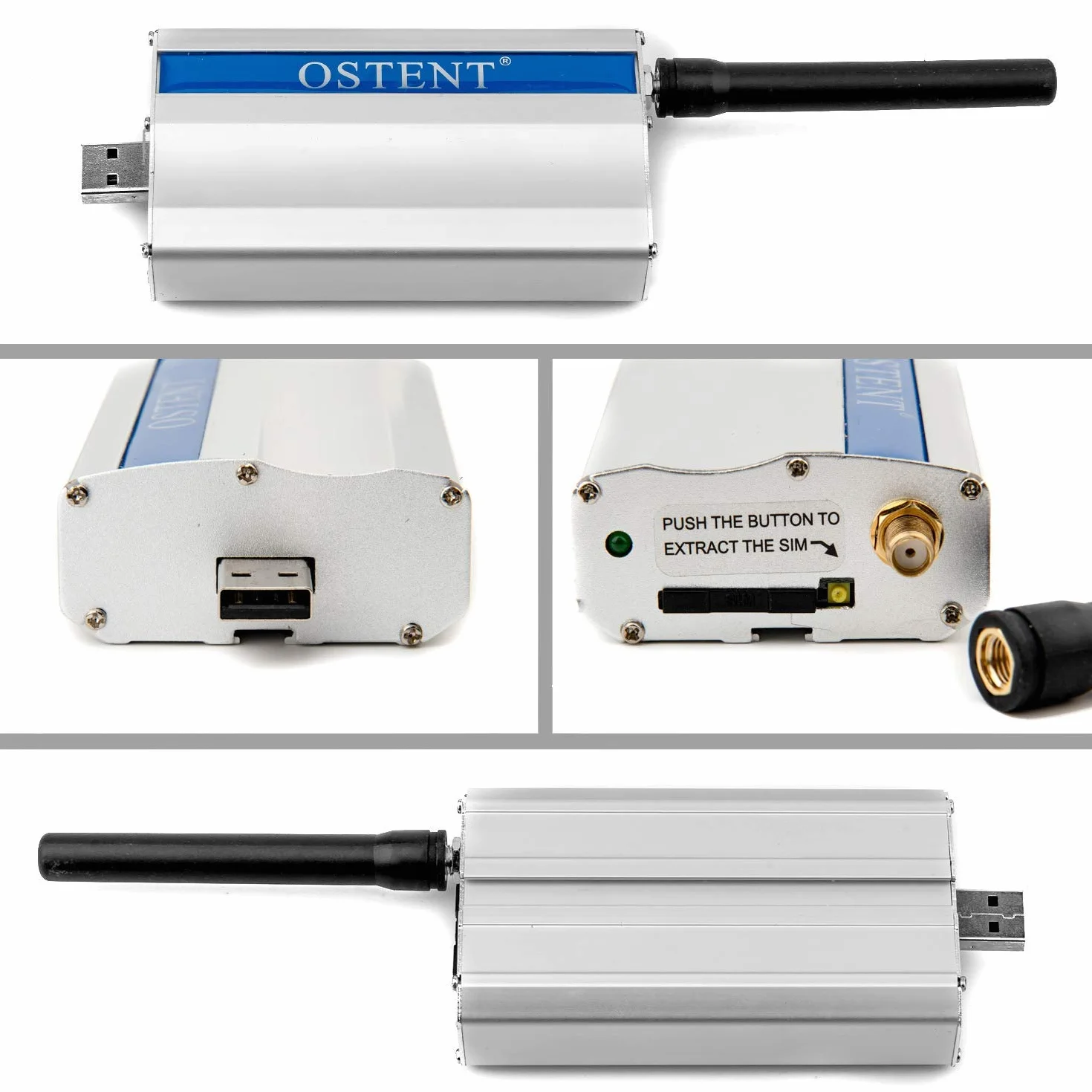 OSTENT Modem GSM Wavecom Q2303A USB SMS