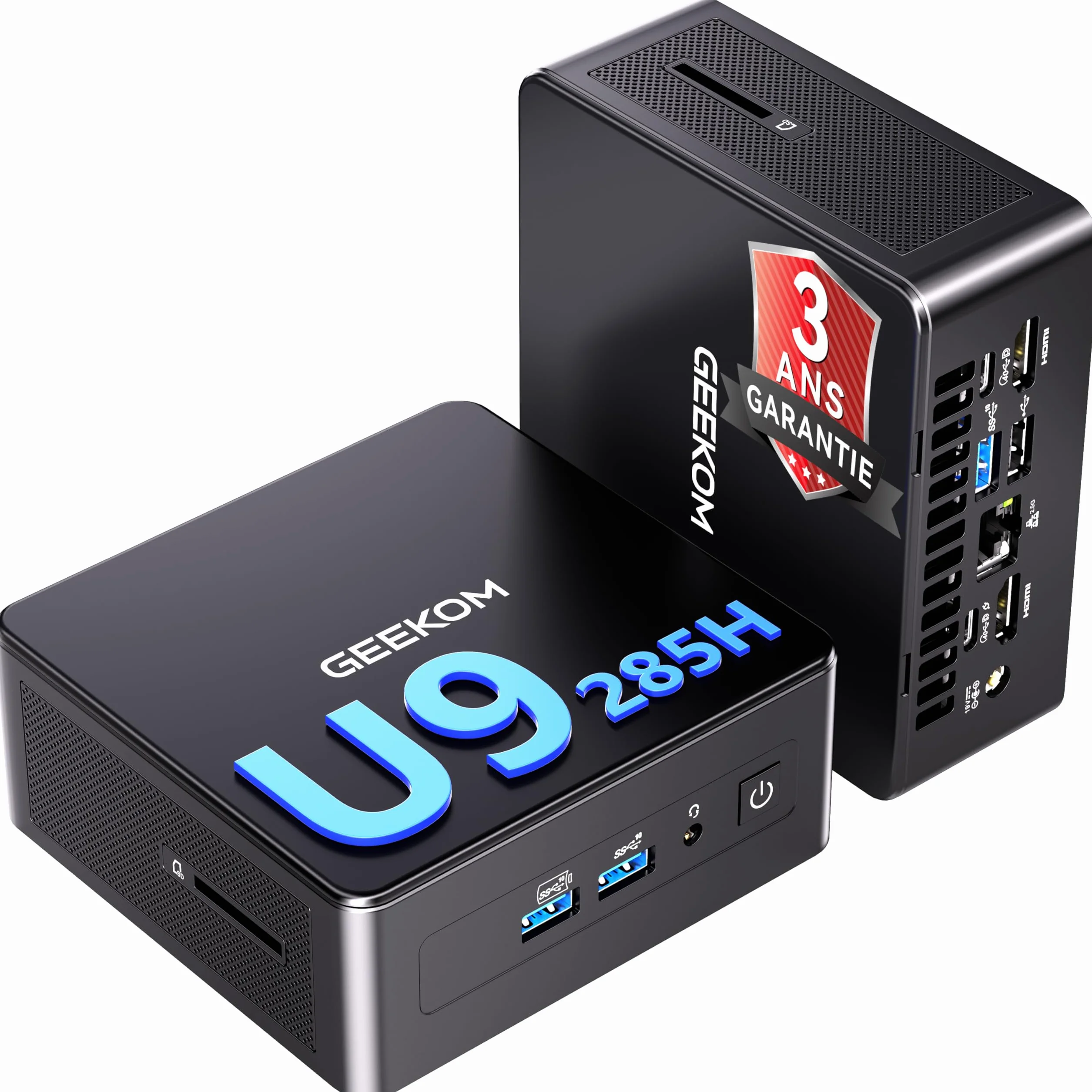GEEKOM IT15 Mini PC Intel Core Ultra 9 285H 32Go DDR5 2To SSD GPU Intel Arc 140T WiFi 7 Win 11