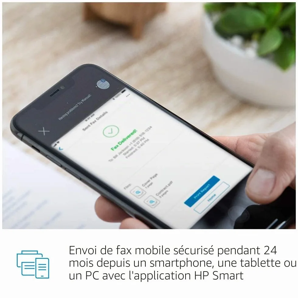 HP ENVY PRO 6420 Imprimante Tout-en-Un Jet d'Encre Couleur A4 Wifi Bluetooth