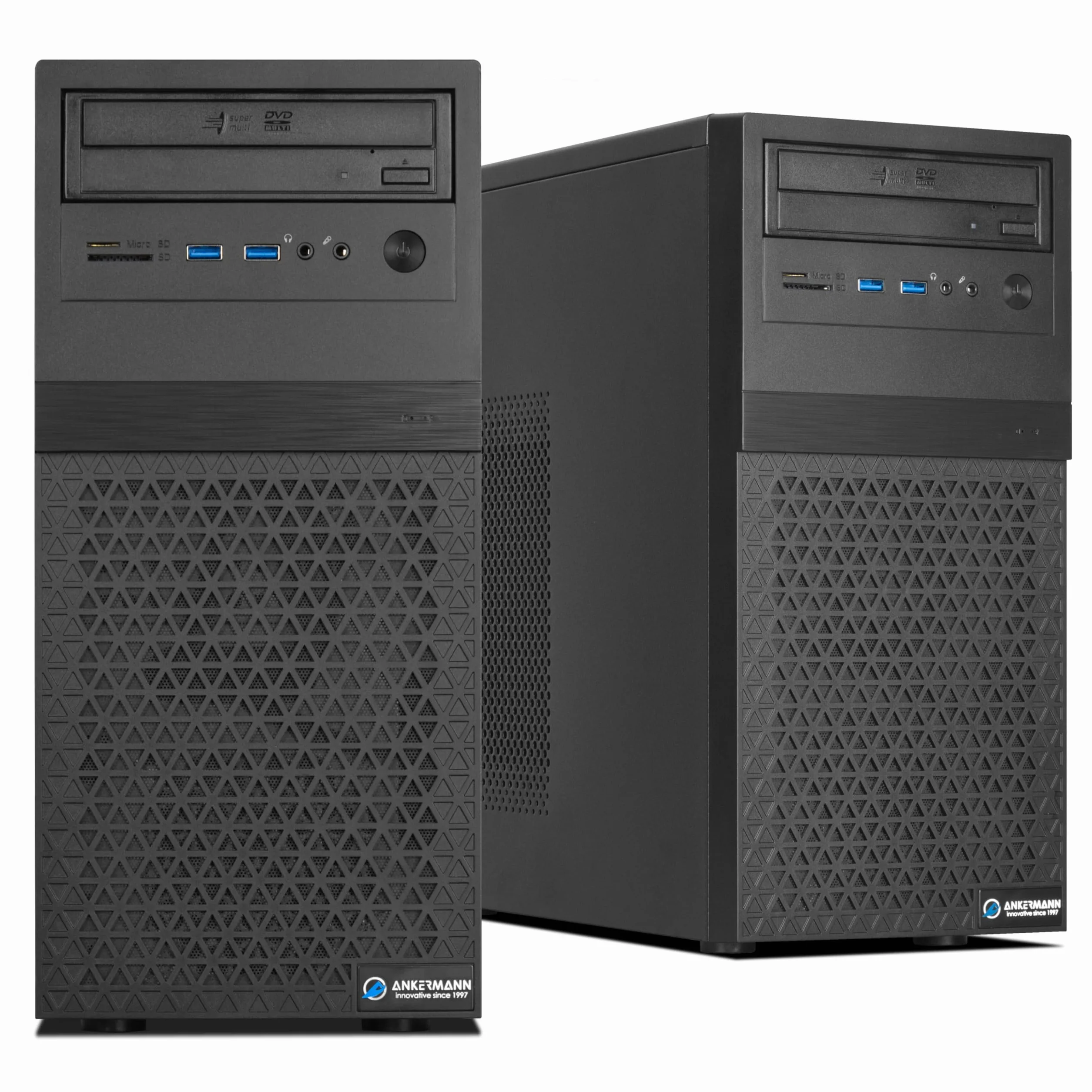 Ankermann Business Office Work V1 Intel Core i5-10400F Nvidia GeForce GT 730 4GB 16Go RAM 480GB NVMe SSD Windows 11 WiFi MS Office 2024