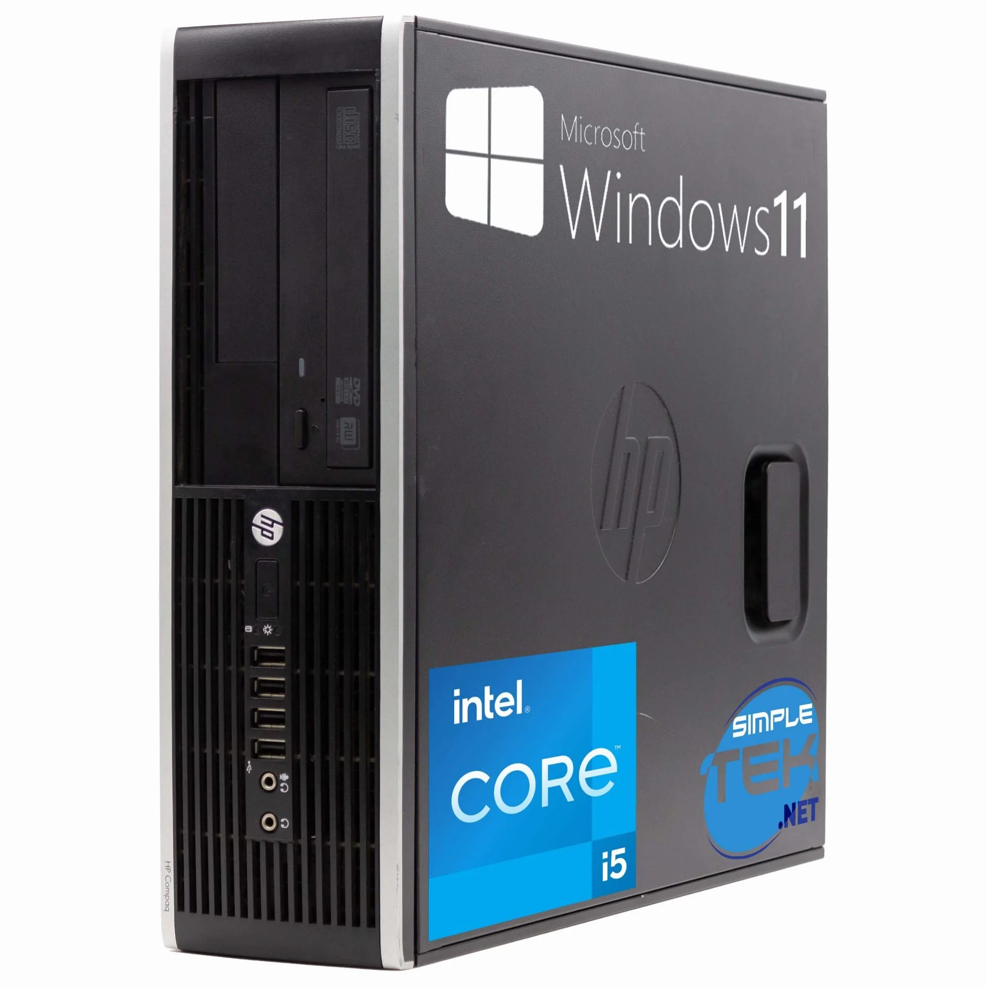 HP Compaq Elite 8300 SFF Intel I5-3470 RAM 16Go SSD 240Go W11 WiFi Reconditionné