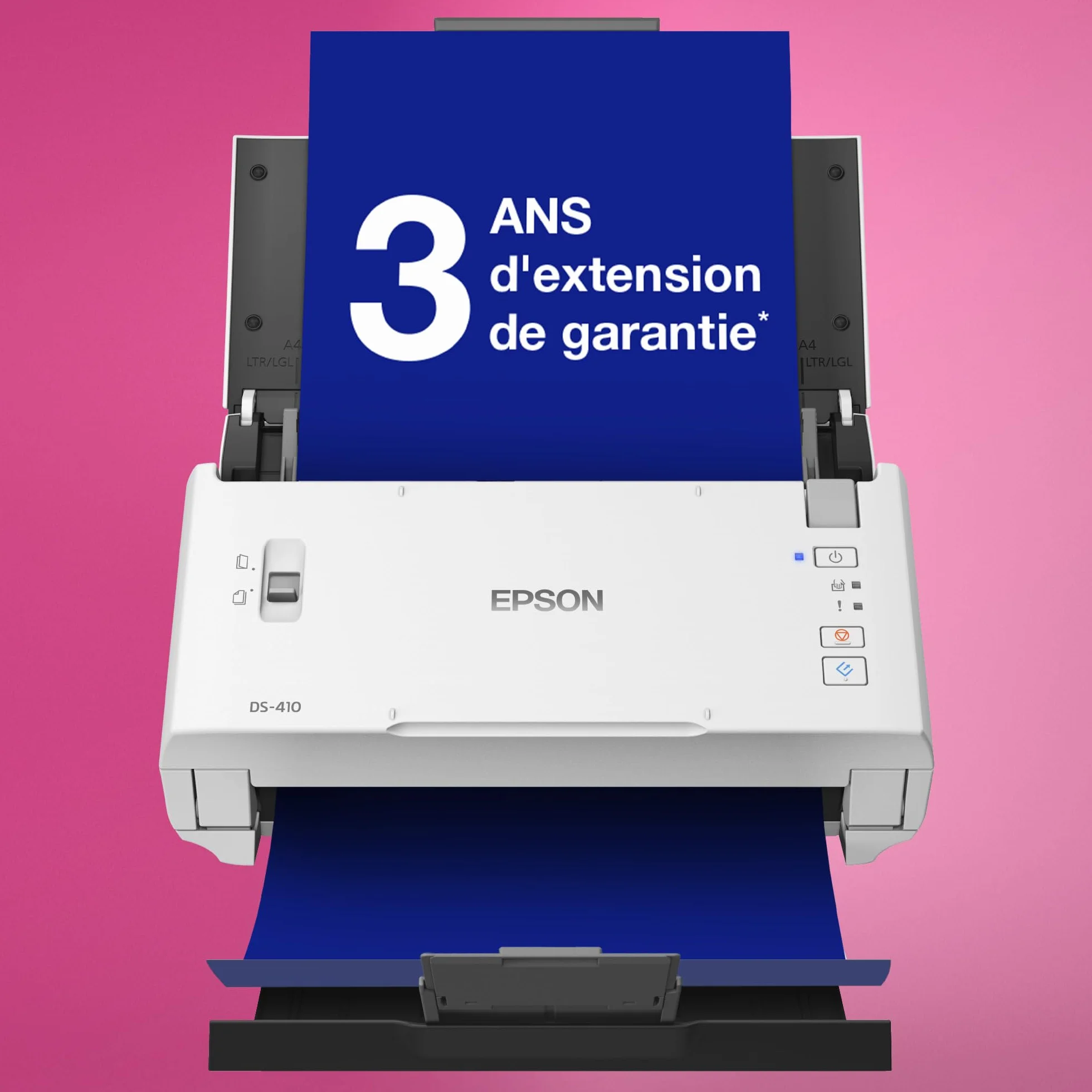 EPSON WorkForce DS-410 Scanner de documents A4 600 DPI USB ADF recto-verso 26ppm