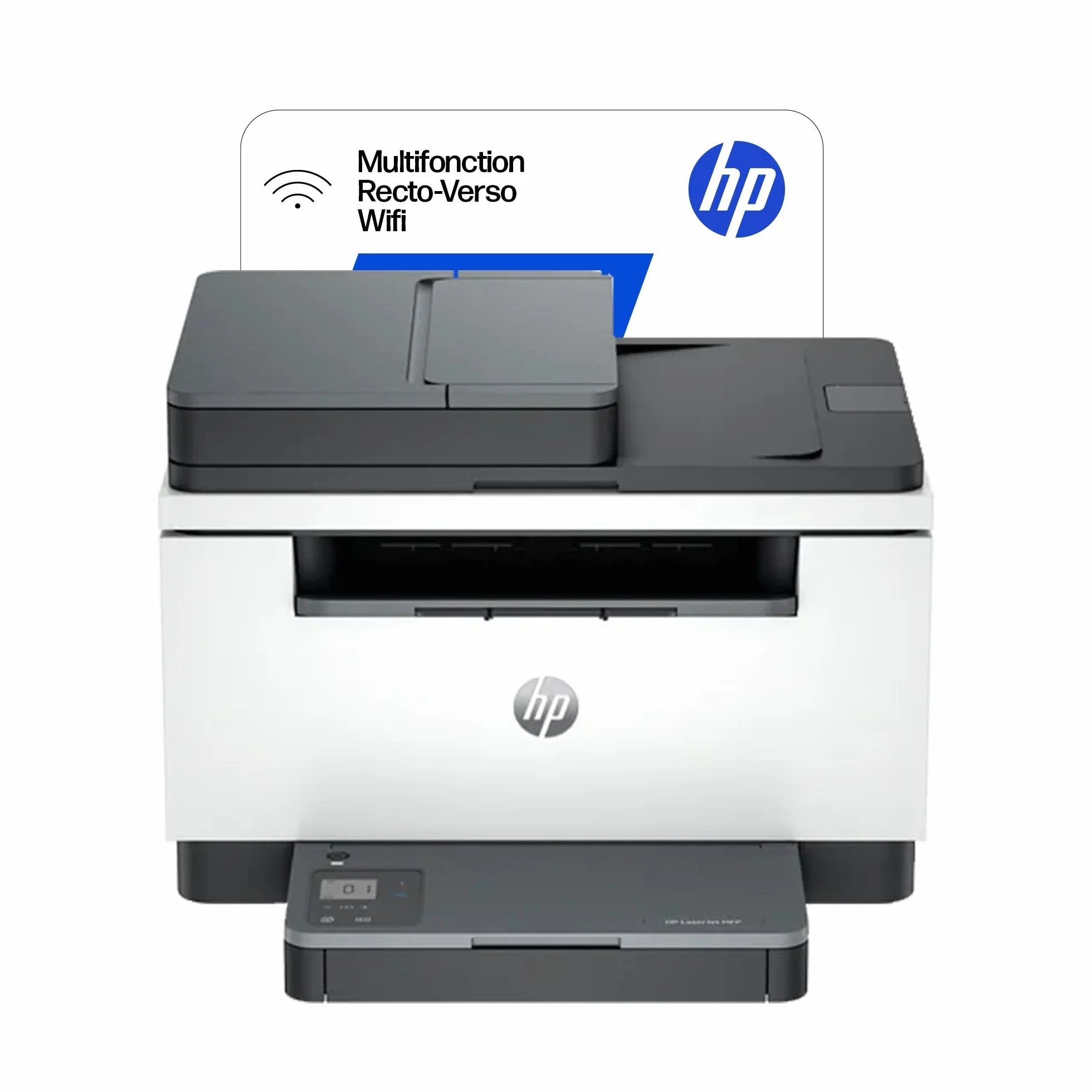 HP LaserJet M235sdw Imprimante Multifonction A4 Recto/Verso Automatique Noir et Blanc 27 ppm Wi-Fi Ethernet USB ADF Écran LCD Grise
