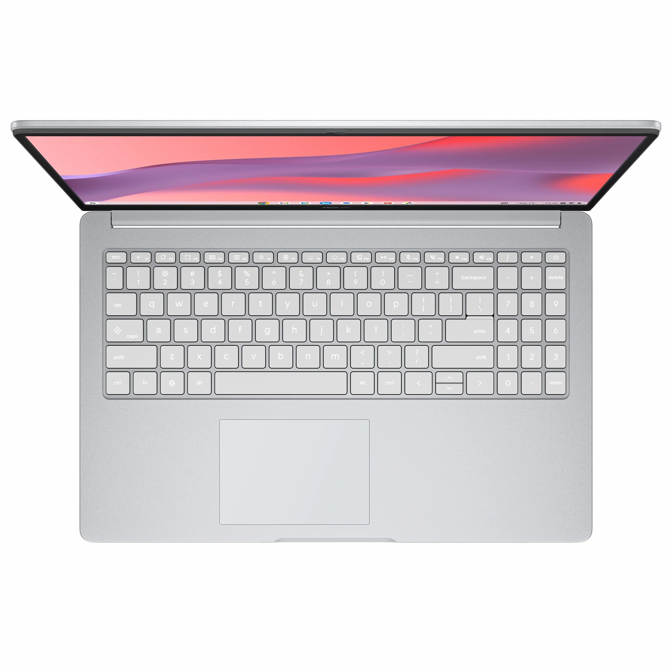 ASUS Chromebook CX1505 15.6" FHD 60Hz Portable Intel Celeron N50 8Go LPDDR5 128Go eMMC ChromeOS Clavier AZERTY