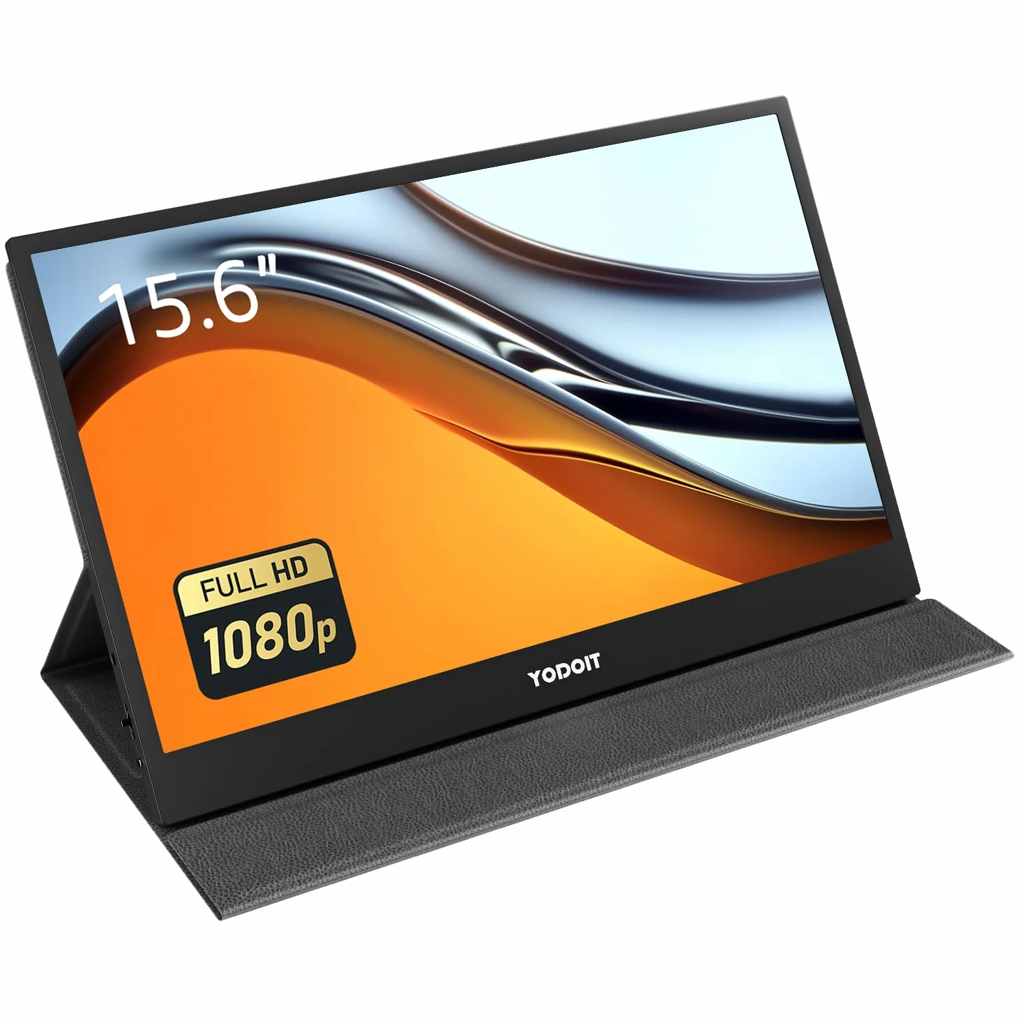 Yodoit Écran Portable 15,6" FHD Moniteur IPS HDMI USB Type C Haut-parleurs Intégrés pour PC MacBook Xbox PS5 Switch