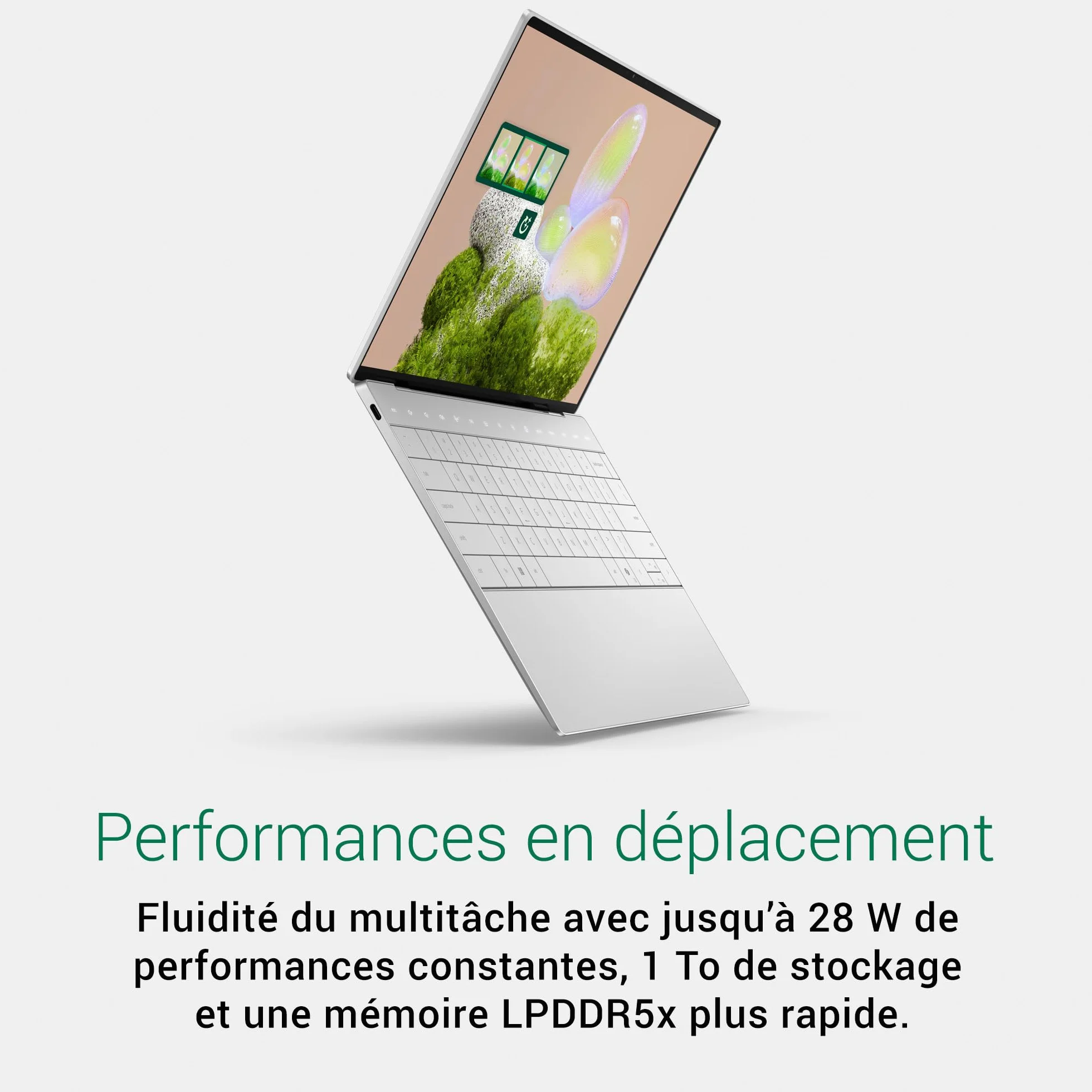 Dell XPS 13 9350 PC Portable 13.4" FHD+ 120 Hz Intel Core Ultra 7 Intel Evo Edition 32 Go RAM 1 To SSD Intel Arc Windows 11 Home Clavier rétroéclairé AZERTY