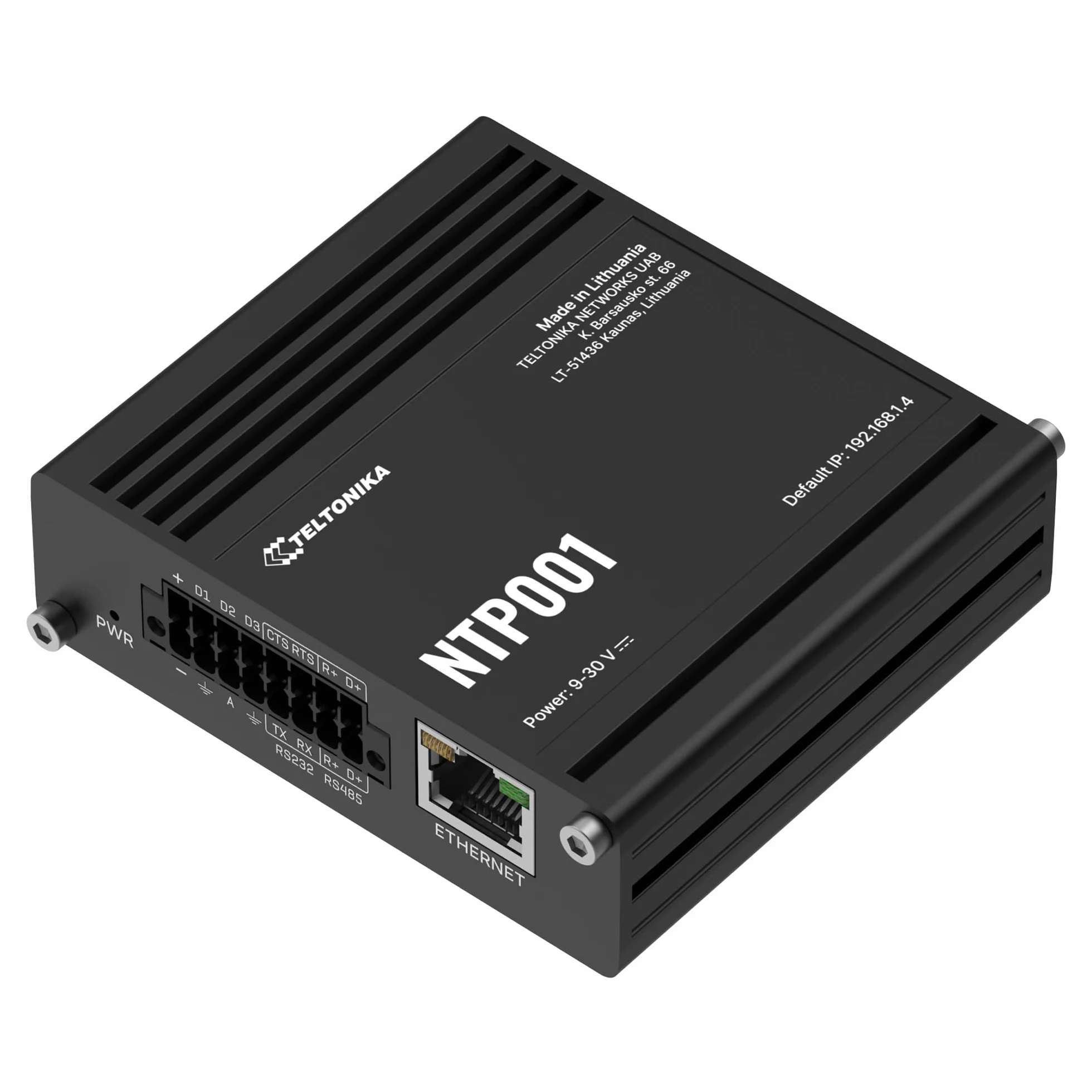 Teltonika Serwer NTP Przemysłowy RJ45 10/100Mbps RS232 RS485