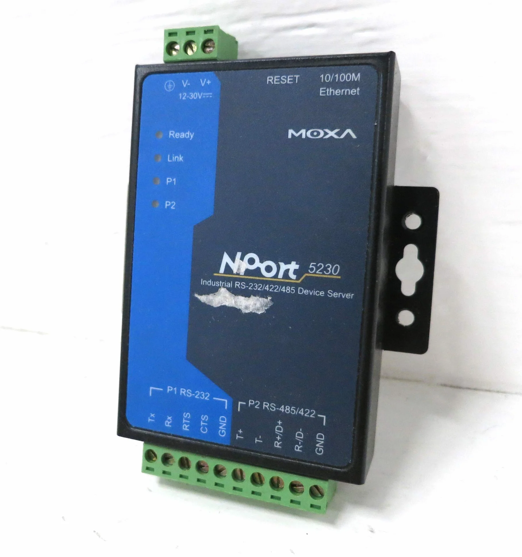 Moxa NPort 5230 serveur série RS-232 RS-422 RS-485 12-48 V SNMP v1 IP TCP UDP