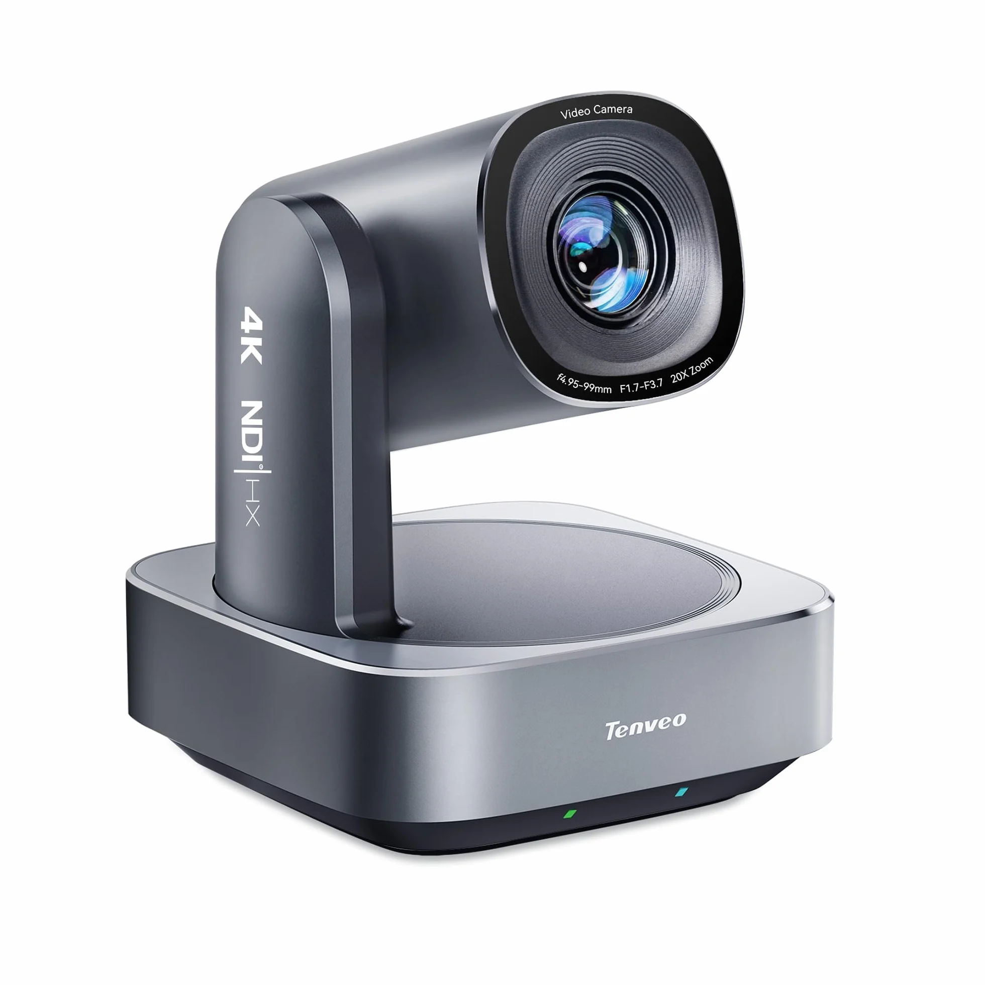 Tenveo Caméra PTZ NDI 4K Suivi Automatique IA Zoom Optique 20X USB 3.0 HDMI LAN PoE
