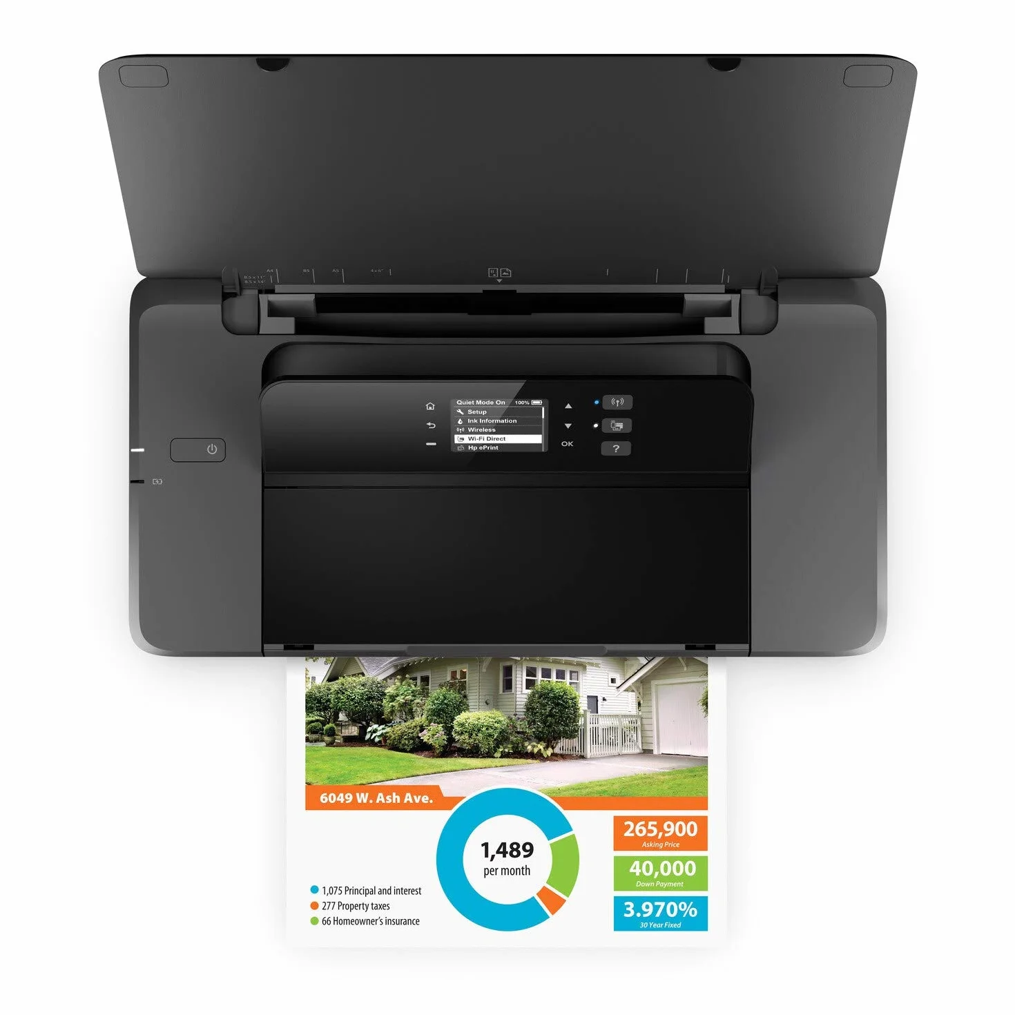 HP Officejet 200 Mobile imprimante Jet d'encre Couleur 4800 x 1200 DPI A4 WiFi