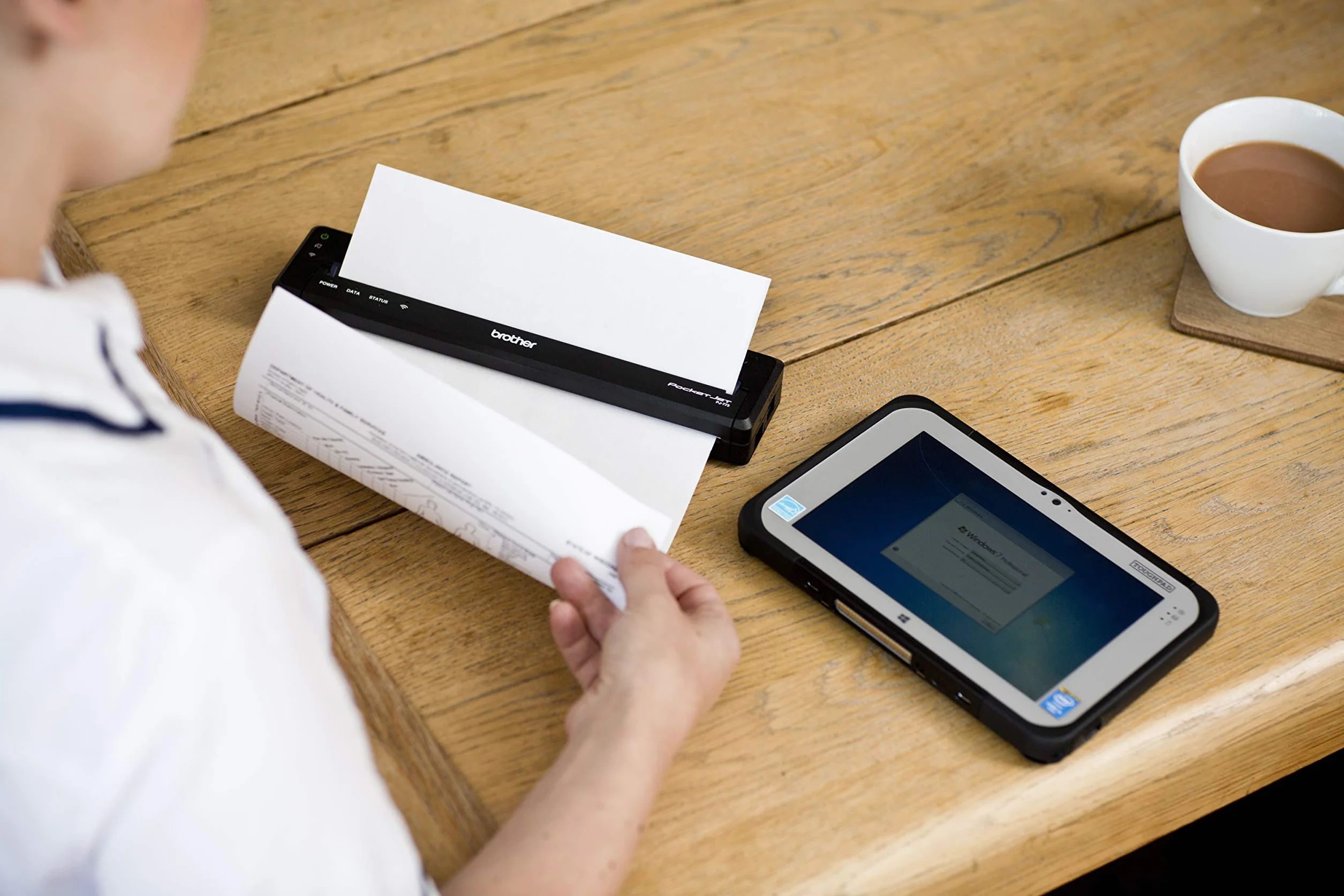 Brother PJ-722 Noir Thermique A4 Imprimante Portable