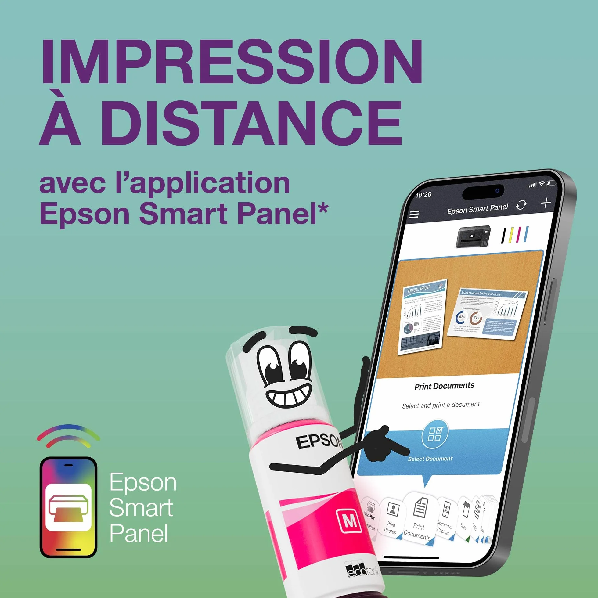Epson EcoTank ET-16605 A3+ Imprimante Wi-Fi Fax Réservoirs Encre