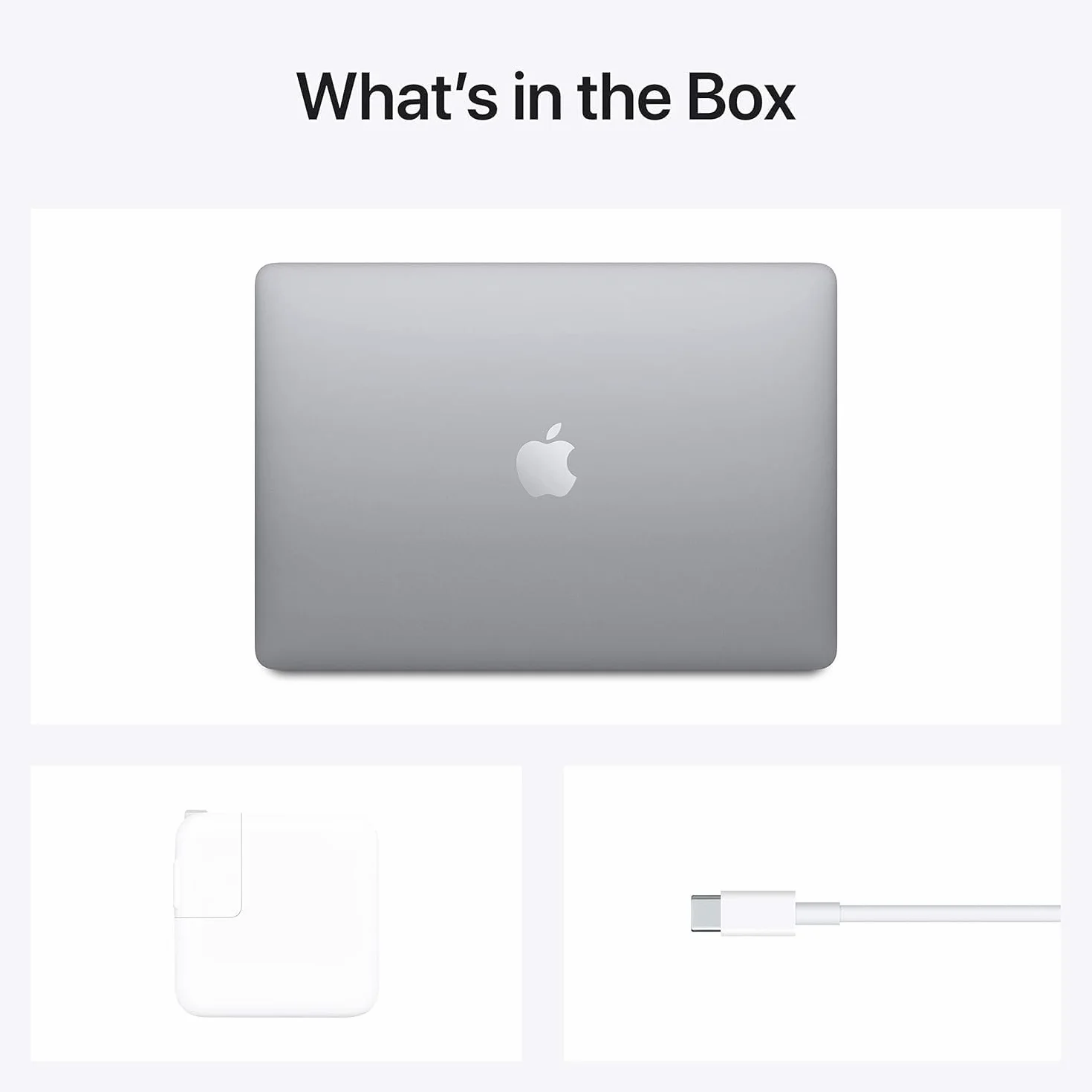 Apple MacBook Air M1 13.3" 8GB RAM 256GB SSD Space Gray Azerty Reconditionné