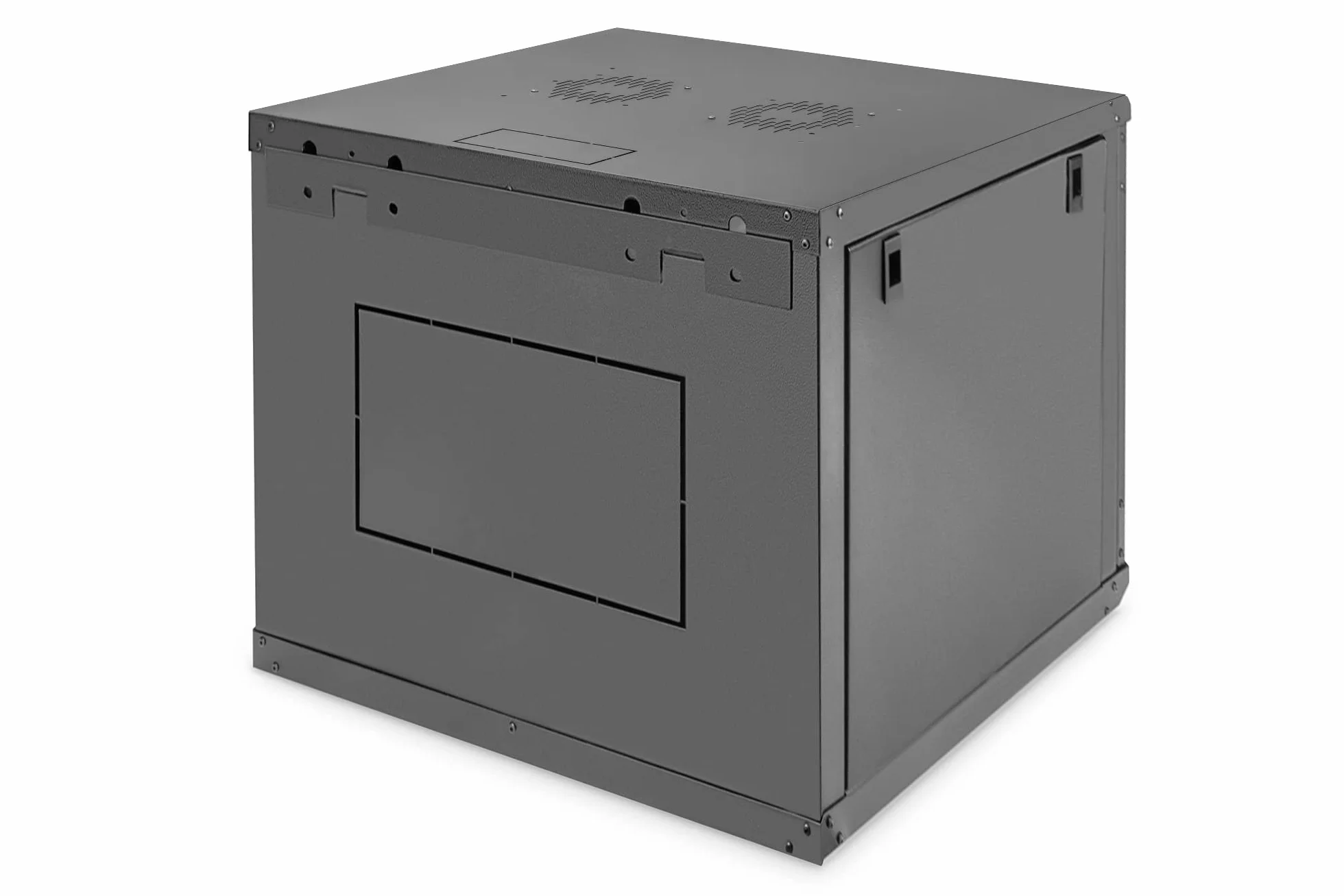 DIGITUS Armoire réseau Rack 19 Pouces 9UH Montage Mural 60kg Noir