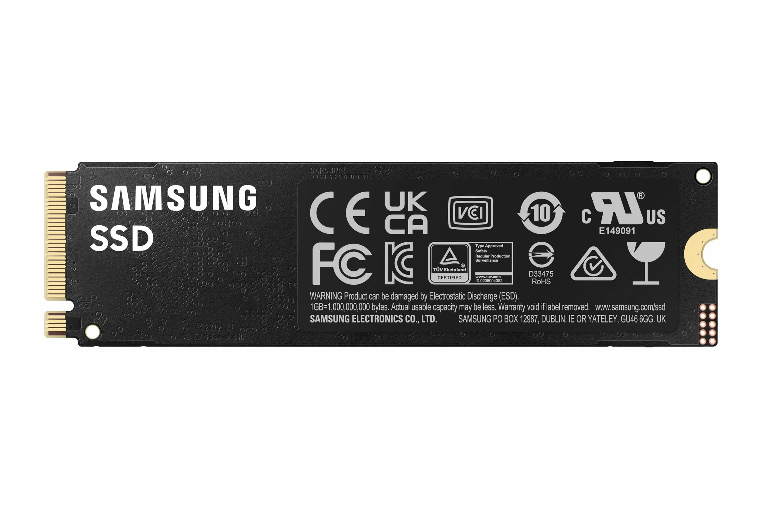Samsung SSD 990 Pro 1 To NVMe M.2 PCIe 4.0 Interne