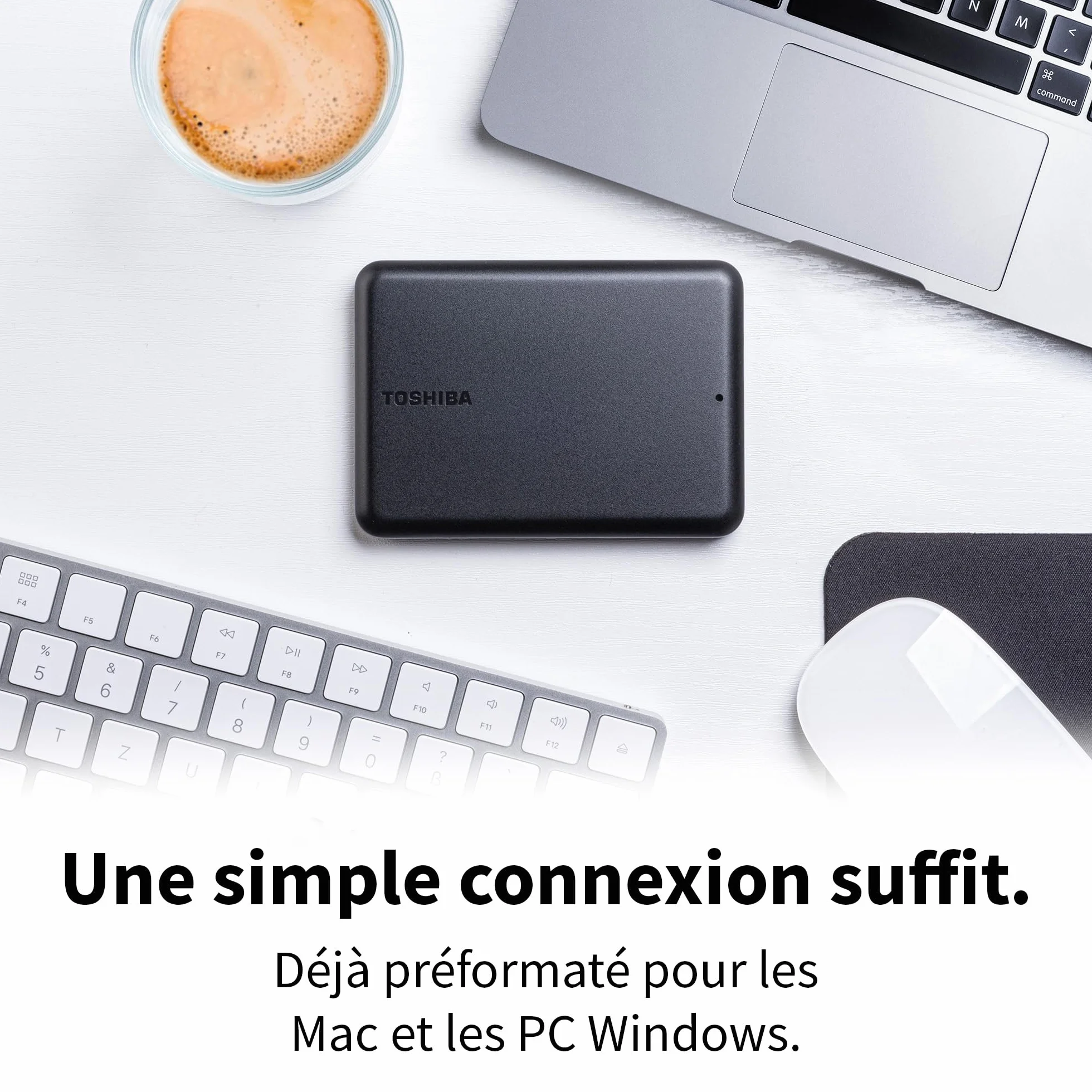 Toshiba Canvio Partner 1TB Disque Dur Externe Portable 2,5'' USB 3.2