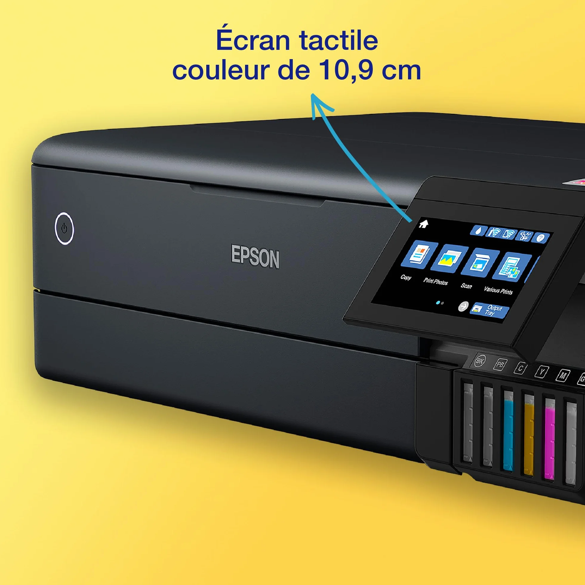 Imprimante photo A3+ EcoTank ET-8550 avec réservoir d'encre Wi-Fi