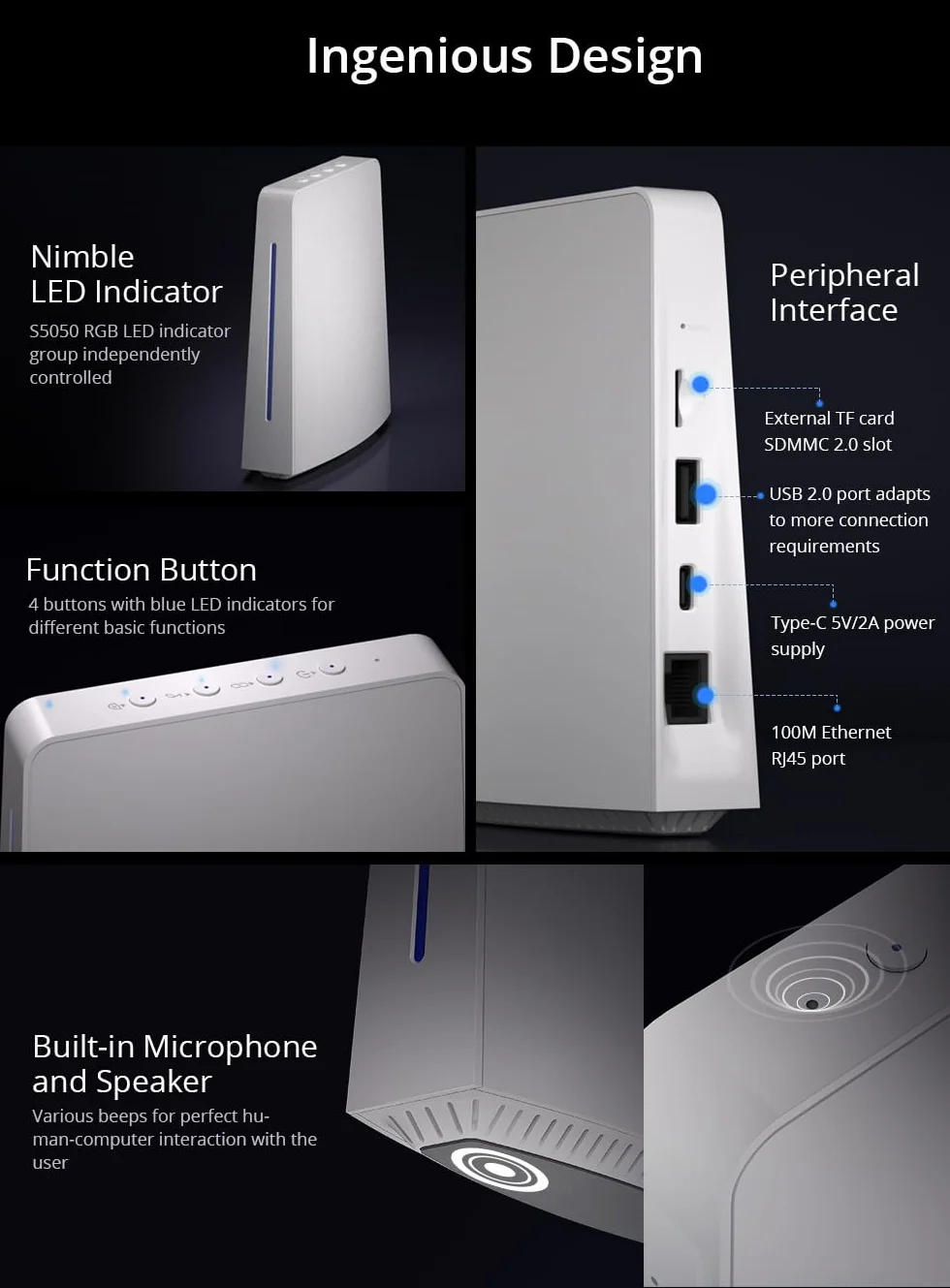 Smilewolf iHost Albridge Smart Home Gateway Zigbee Local Server eWeLink Matter RV1109 DDR4 4GB