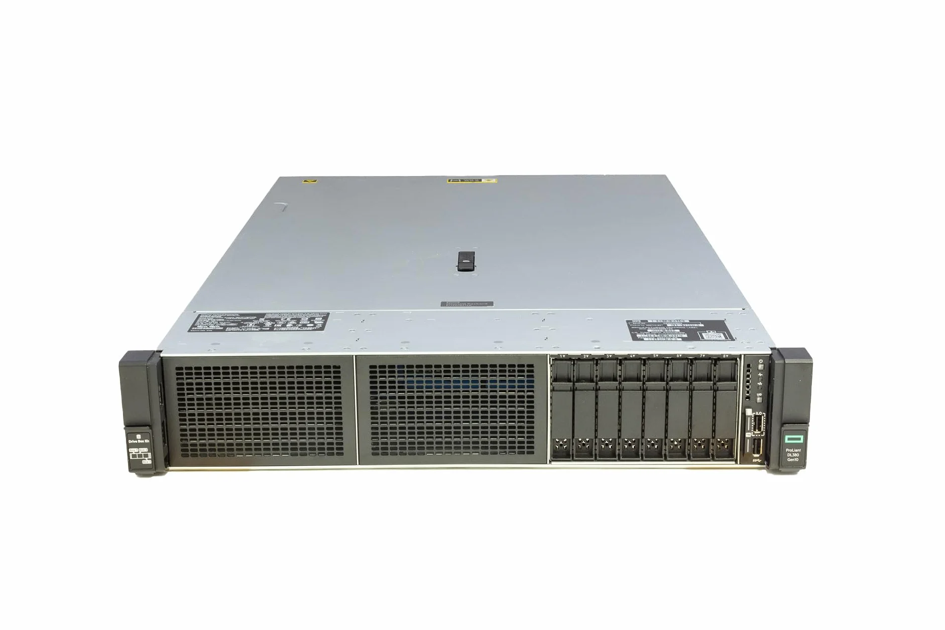 Serveur PROLIANT DL380 G10 SFF 2U 18 emplacements 2 x Intel Xeon Gold 6138 128 Go DDR4 4x960 Go SSD Ctrl Raid 100i 4xLAN1000 2x495W Windows Server 2022 Standard Reconditionné