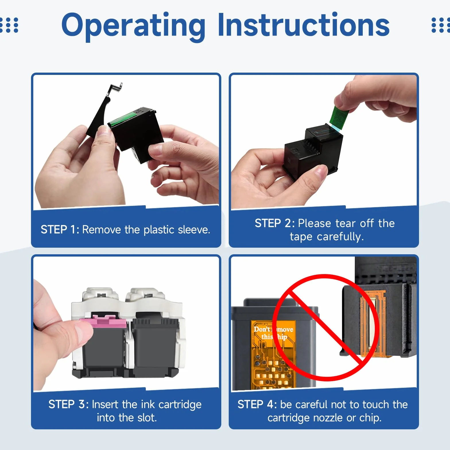 Cartouches HP 305 XL Noir et Couleur Remplacement pour Imprimante HP Deskjet 2820e 2720e 2722e Plus 4220e 4122e Envy 6032e 6430e