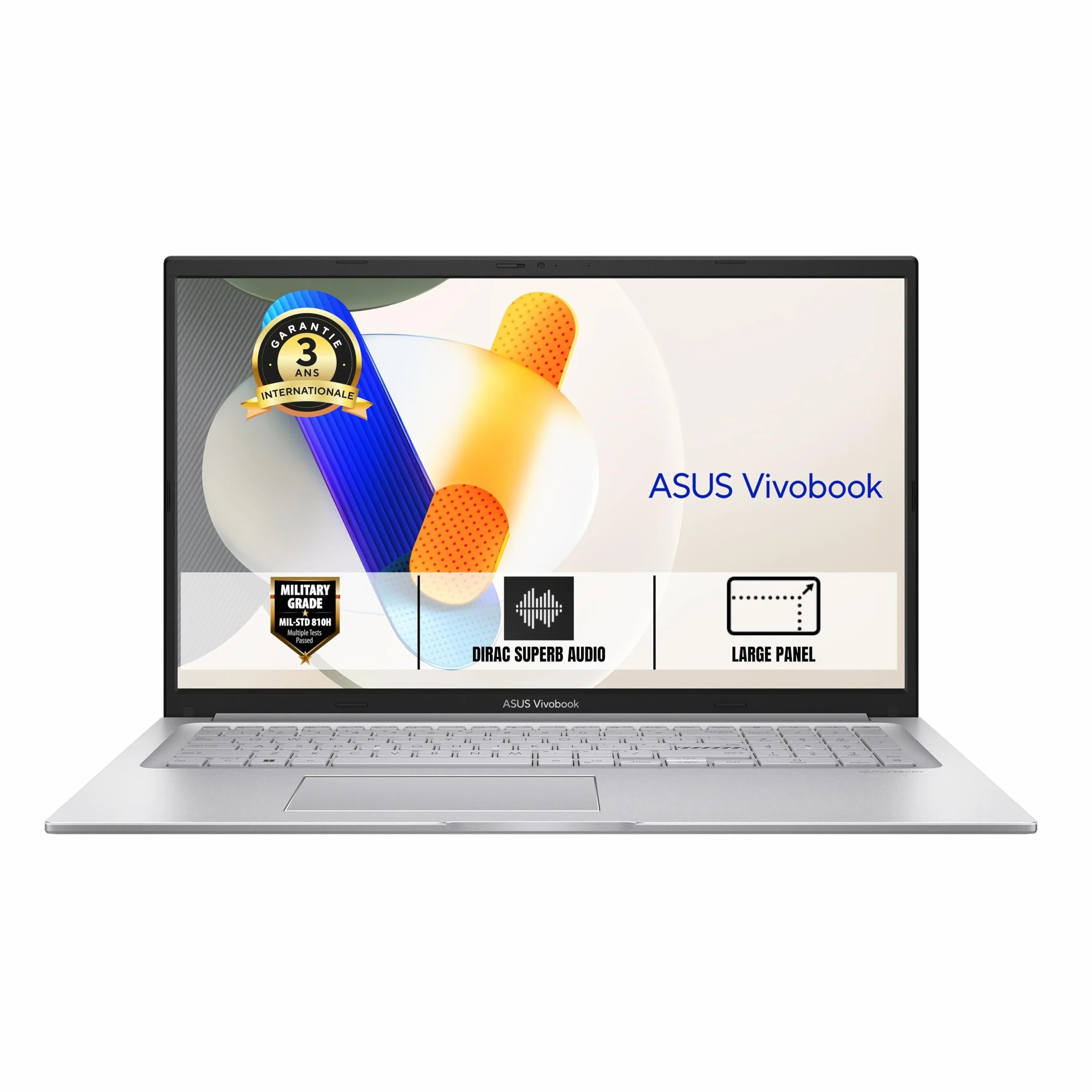 ASUS Vivobook 17.3 Pouces X1704VA-AU979W PC Portable Intel Core i5-120U 16 Go DDR4 1 To SSD Windows 11 Home Clavier AZERTY