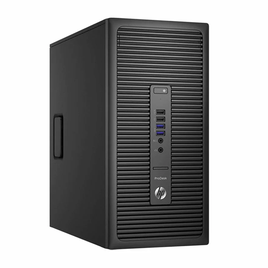 HP ProDesk 600 G2 Mini Ordinateur de Bureau, Intel Pentium G4400, 8 Go RAM, 256 Go SSD, Wi-Fi, Bluetooth, Windows 11 Pro (Reconditionné)