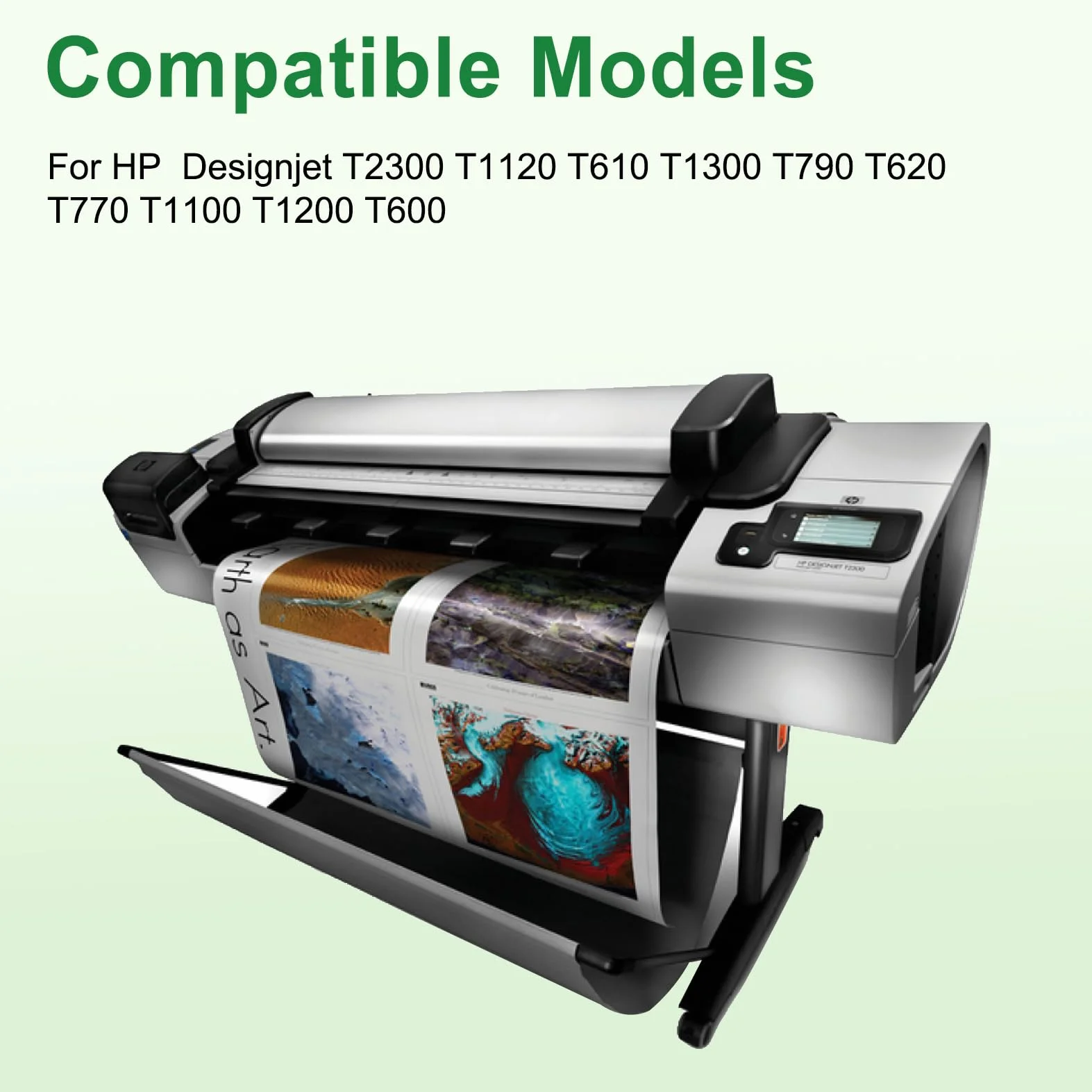 Tête d'impression HP 72 Compatible C9384A C9380A C9383A pour Designjet T2300 T1120 T610