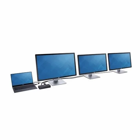 Dell D3100 USB 3.0 Triple Display UltraHD Station d'accueil Universel Reconditionné