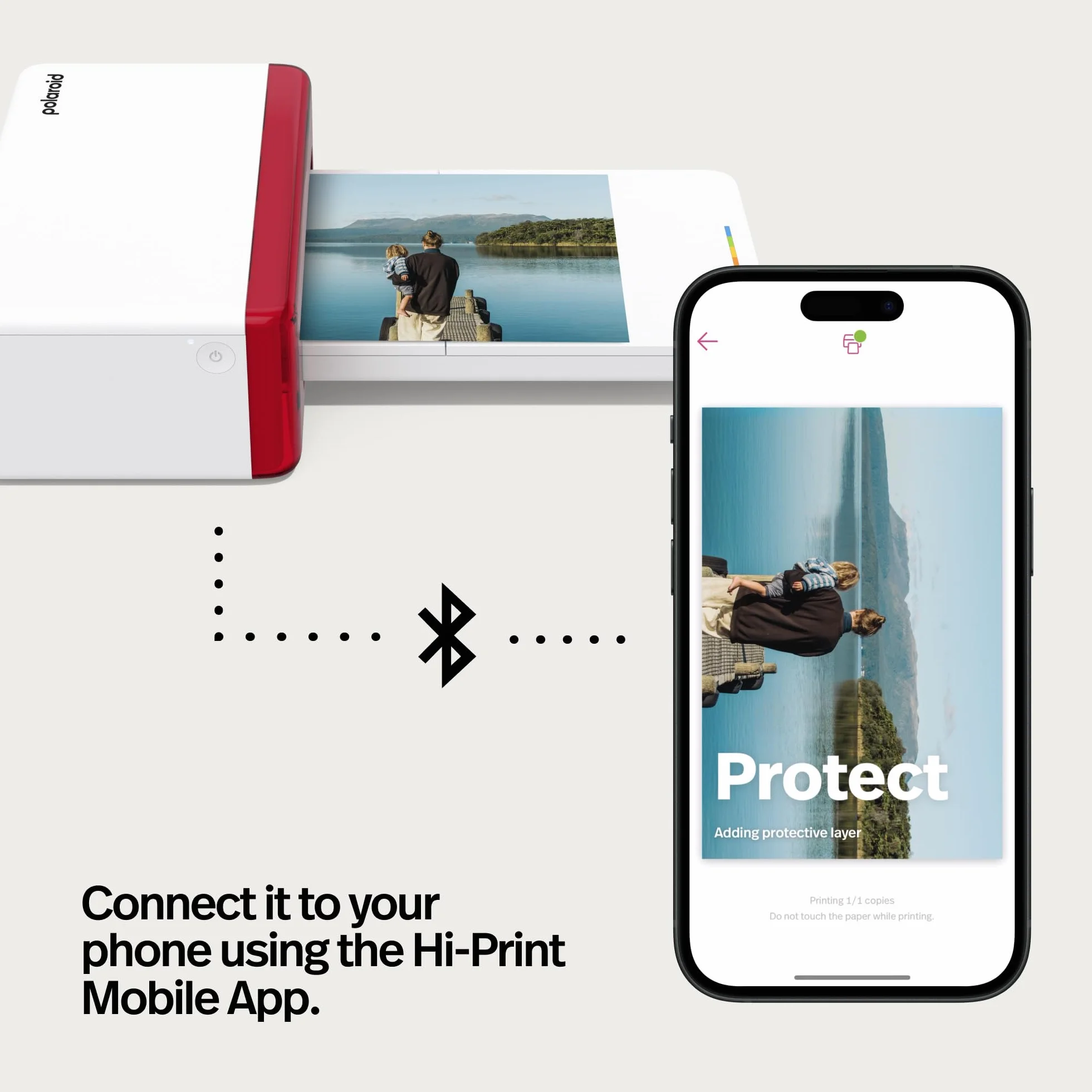 Polaroid Hi Print 4x6 Imprimante Photo Bluetooth Format Carte Postale 10x15cm