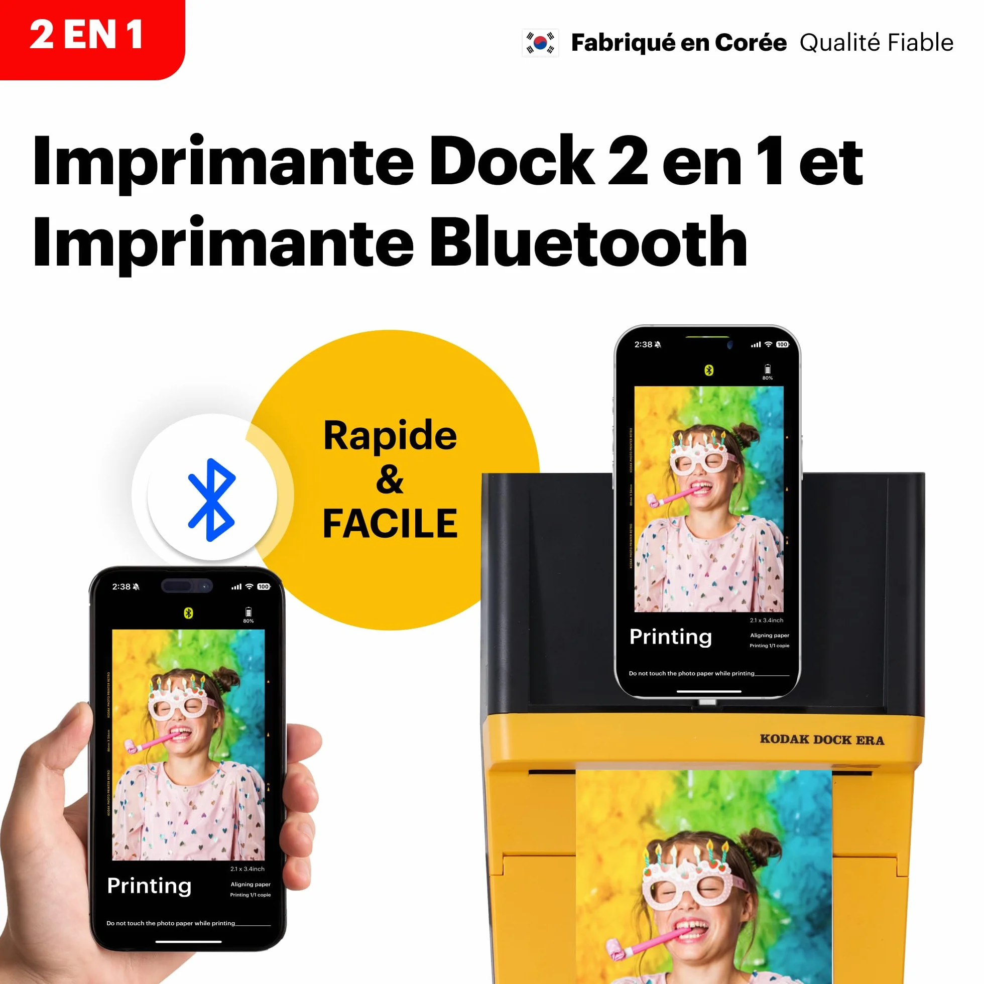 KODAK Imprimante Photo Jaune