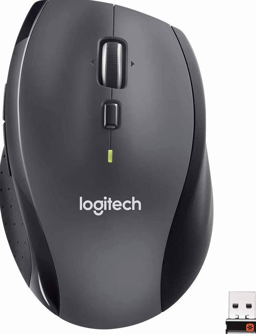 Logitech M705 Souris sans fil Noir Reconditionné pour Windows Mac Ordinateur Portable