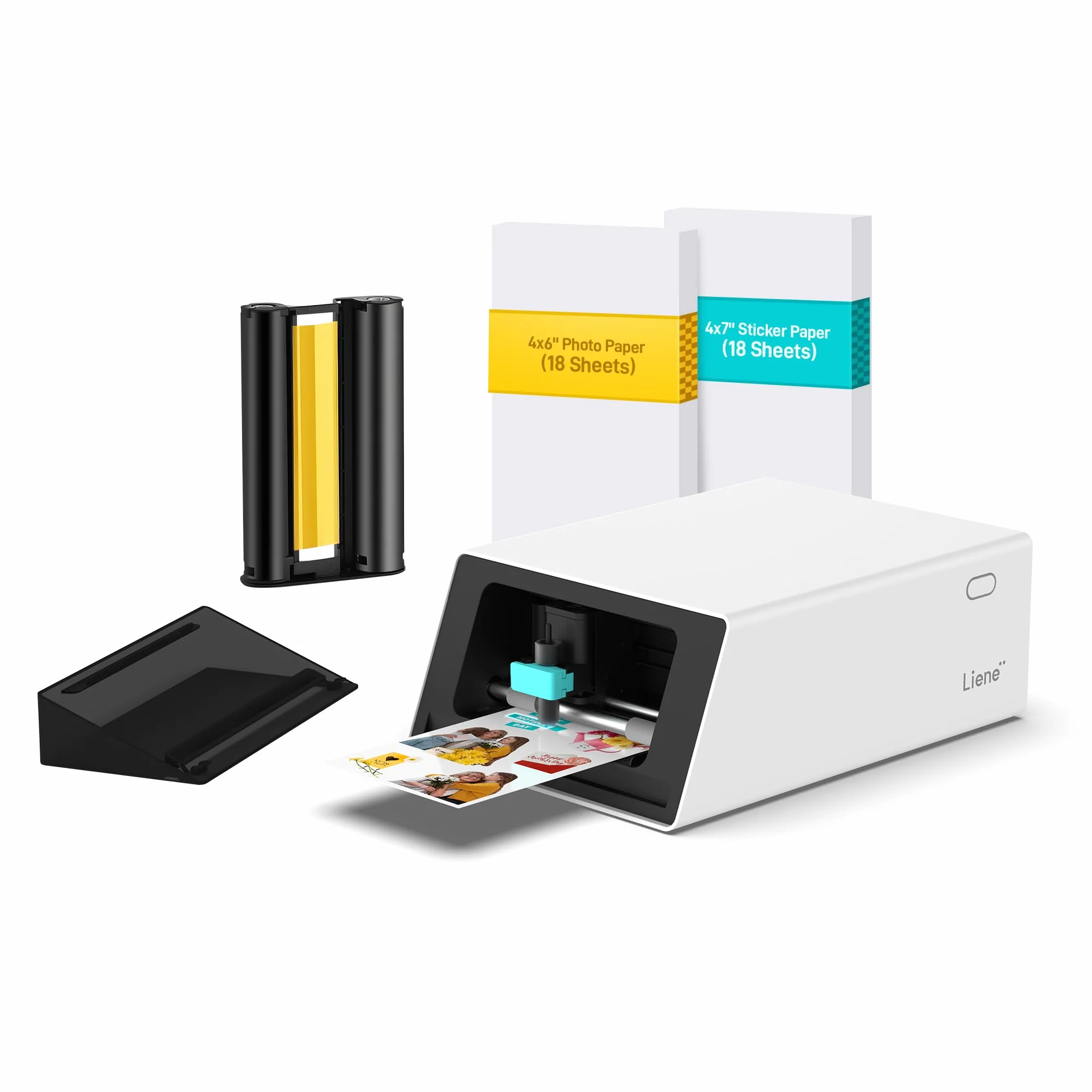 Liene PixCut S1 Imprimante Photo Découpe Tout-en-Un 300 PPP Sublimation Thermique
