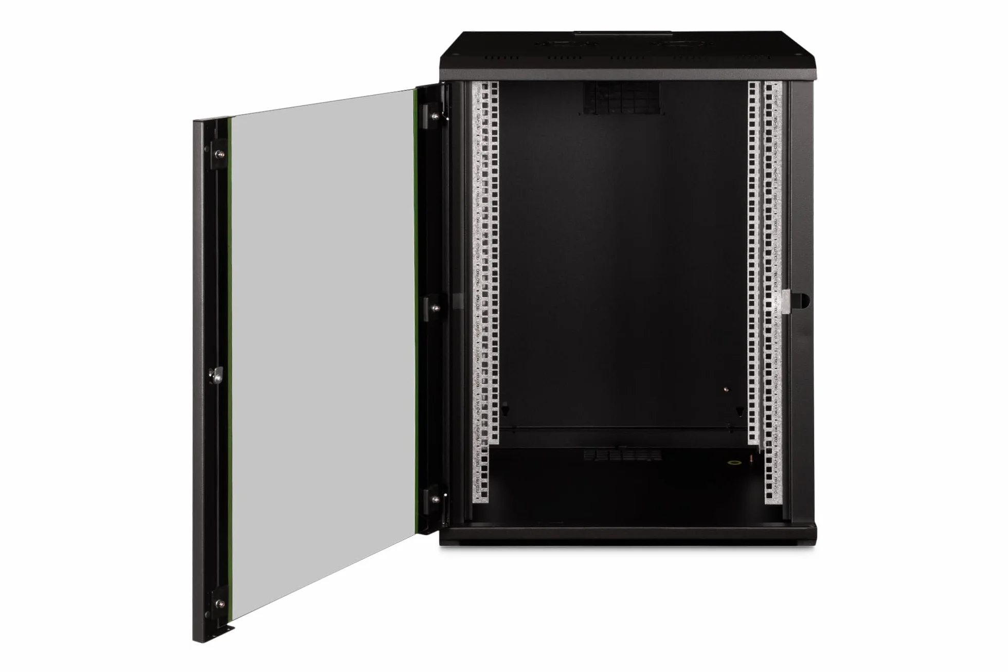 DIGITUS Armoire réseau rack 19 pouces 16U mural 600 mm 100 kg Unique noir
