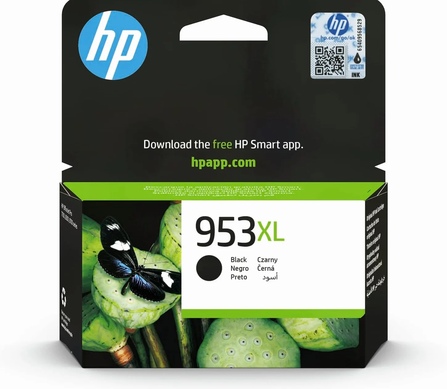HP 953XL Cartouche d'encre noire Grande capacité Originale Compatible OfficeJet Pro 7720 7730 7740 8210 8710 8720 8730 8740