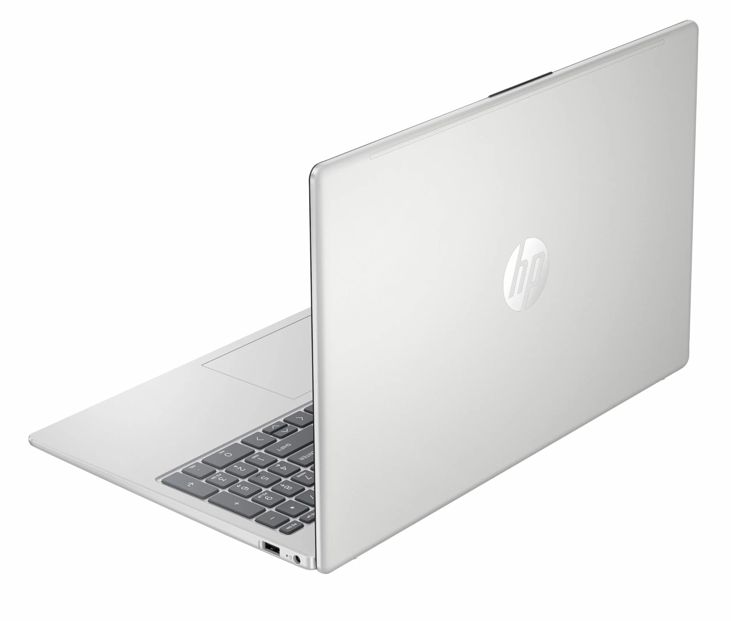 HP 15-fc0005sf Ordinateur Portable 15,6" FHD AMD Ryzen 5 7520U RAM 8 Go SSD 512 Go AMD Radeon Graphics Windows 11 Argent Clavier AZERTY